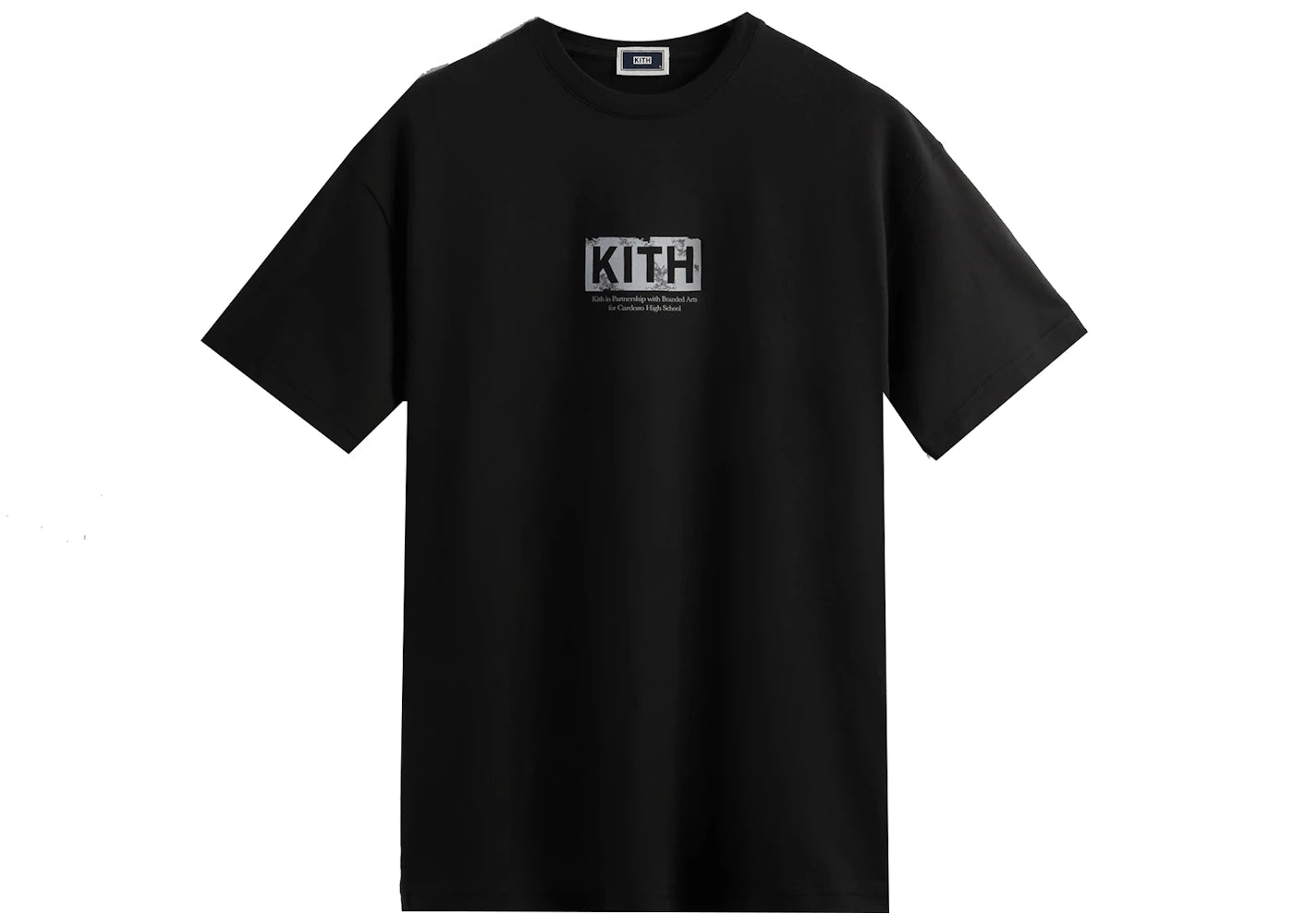 Kith Branded Arts Eroded Logo Student Tee Black