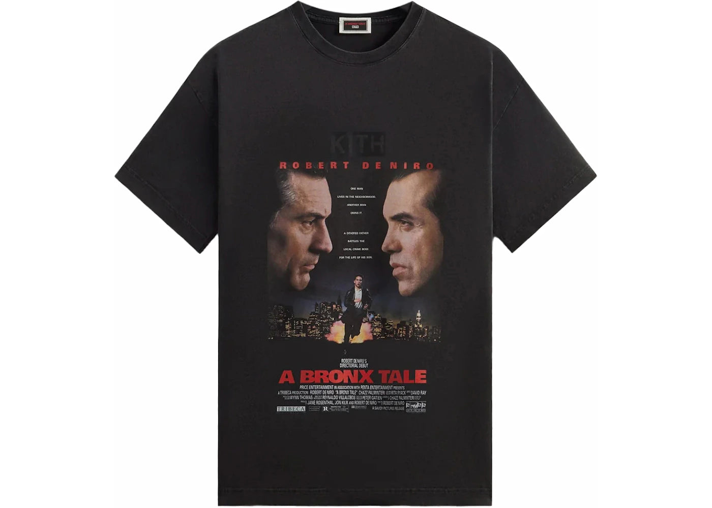 Kith x A Bronx Tale American Poster Vintage Tee Black