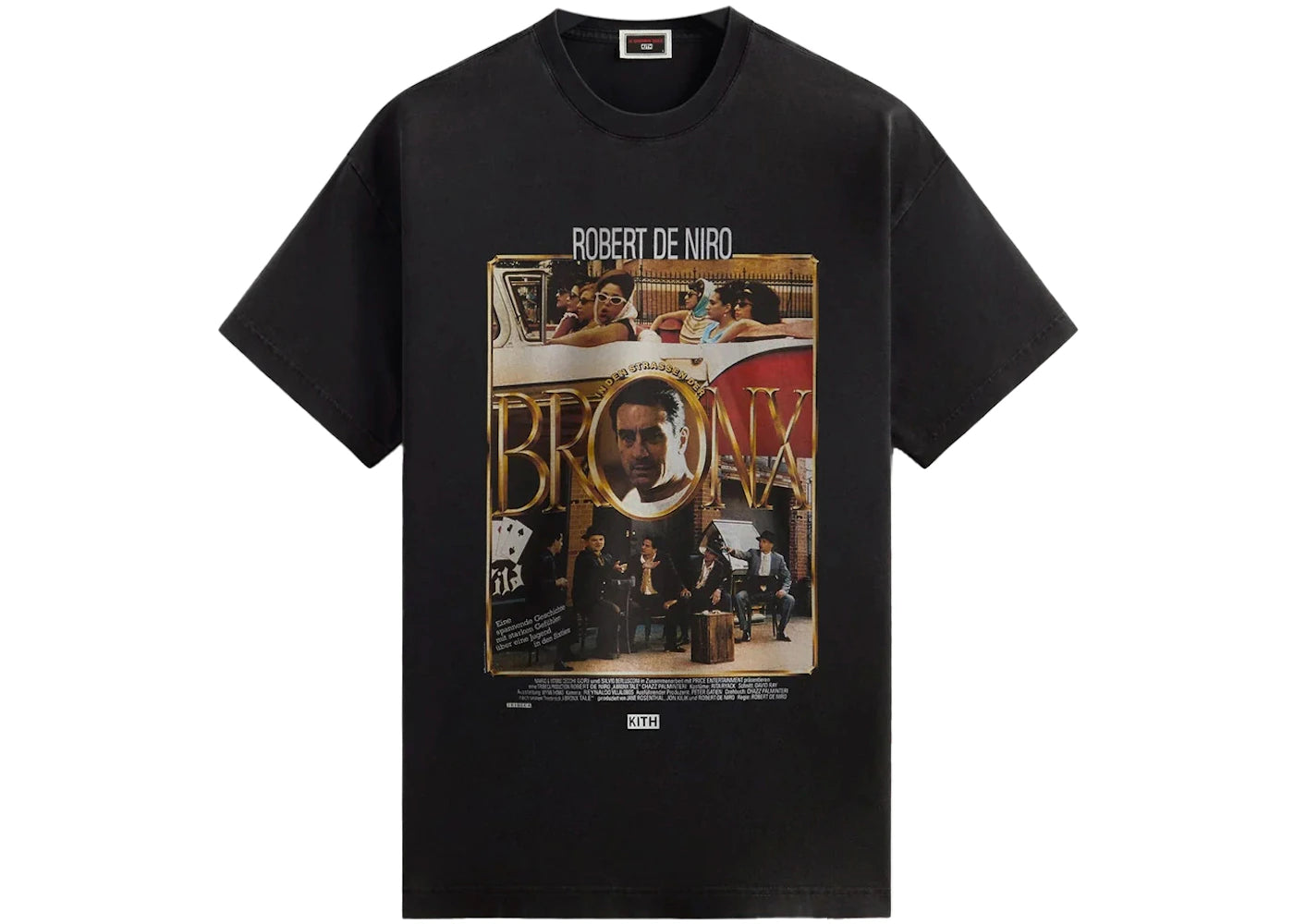 Kith x A Bronx Tale German Poster Vintage Tee Black