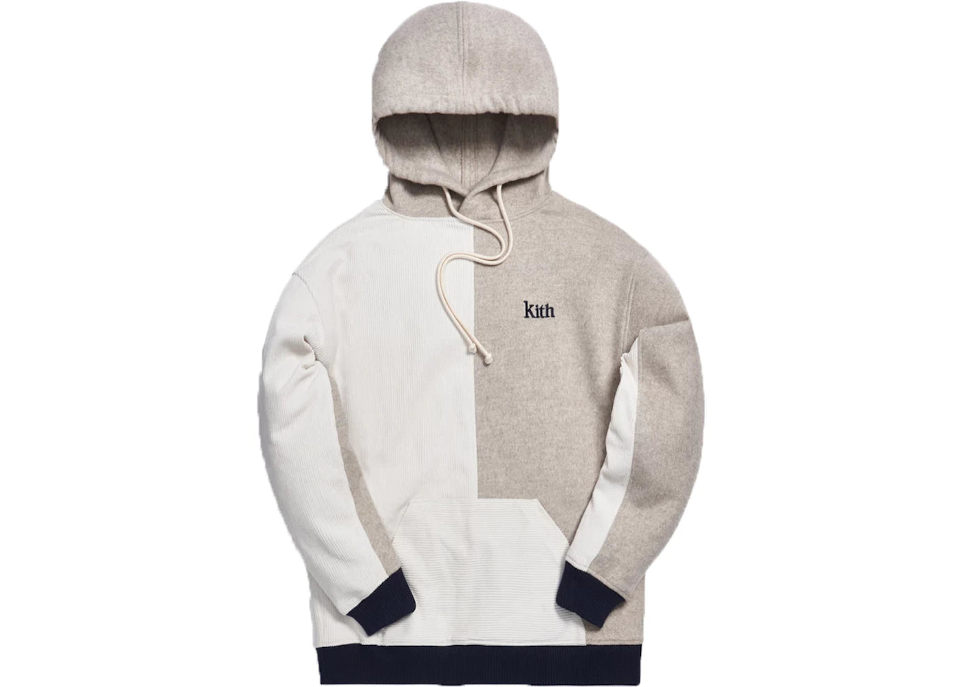 Kith Bryant Combo Hoodie Ivory/Multi