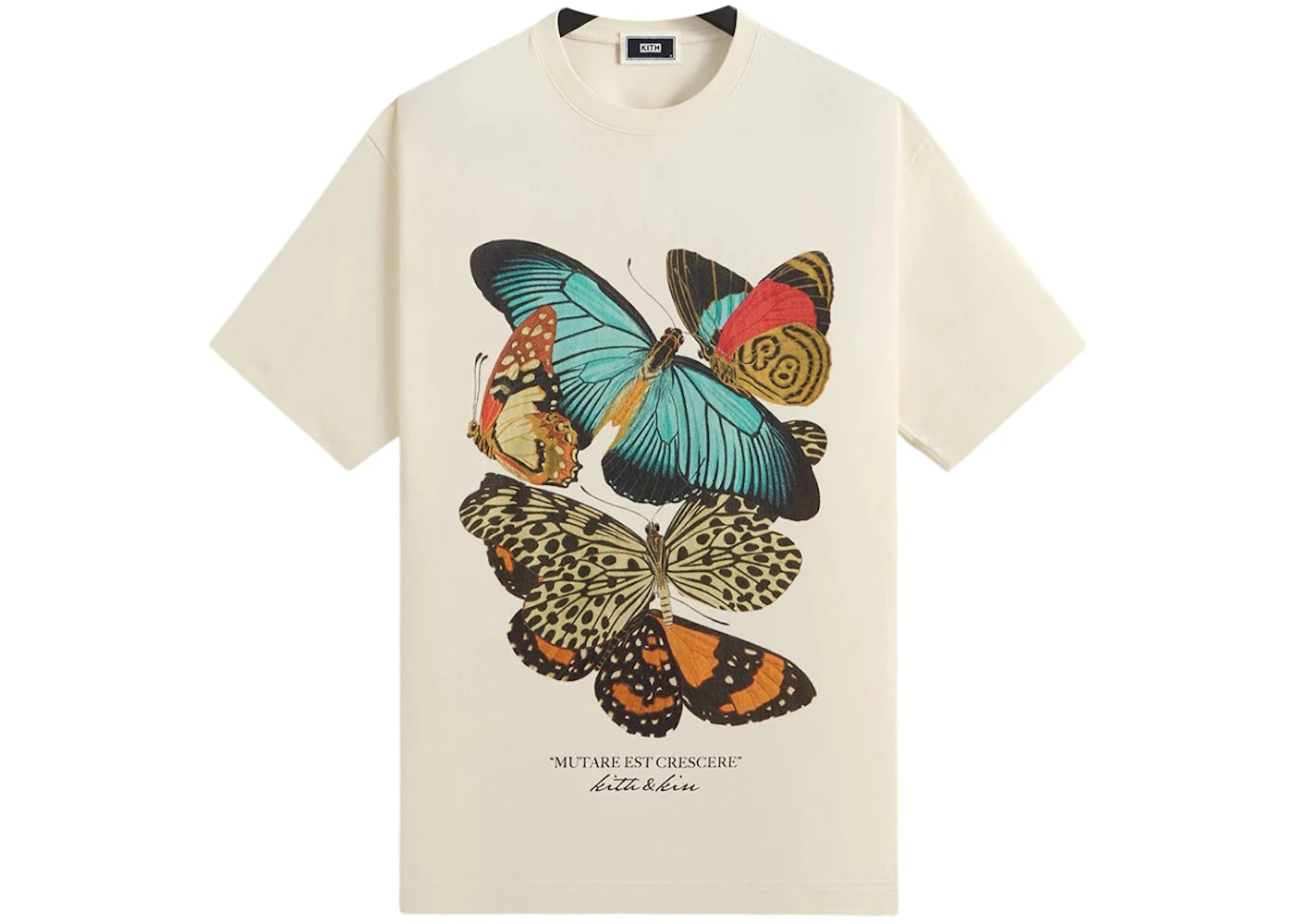 Kith Butterfly Vintage Tee Sandrift