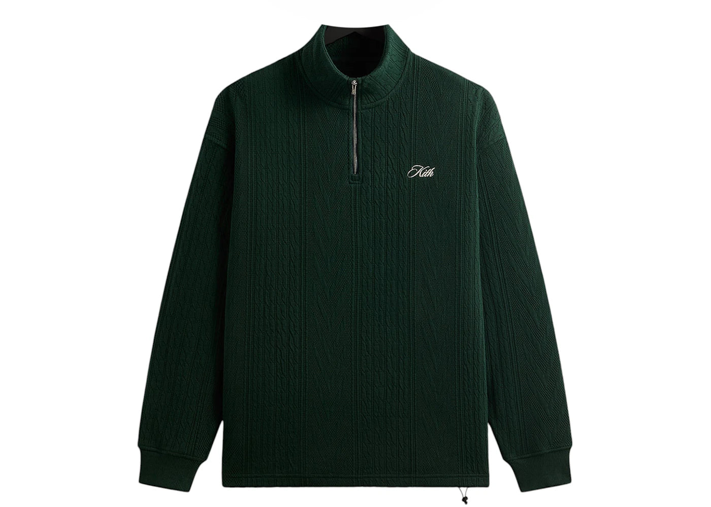 Kith Cable Fleece Quarter Zip Stadium