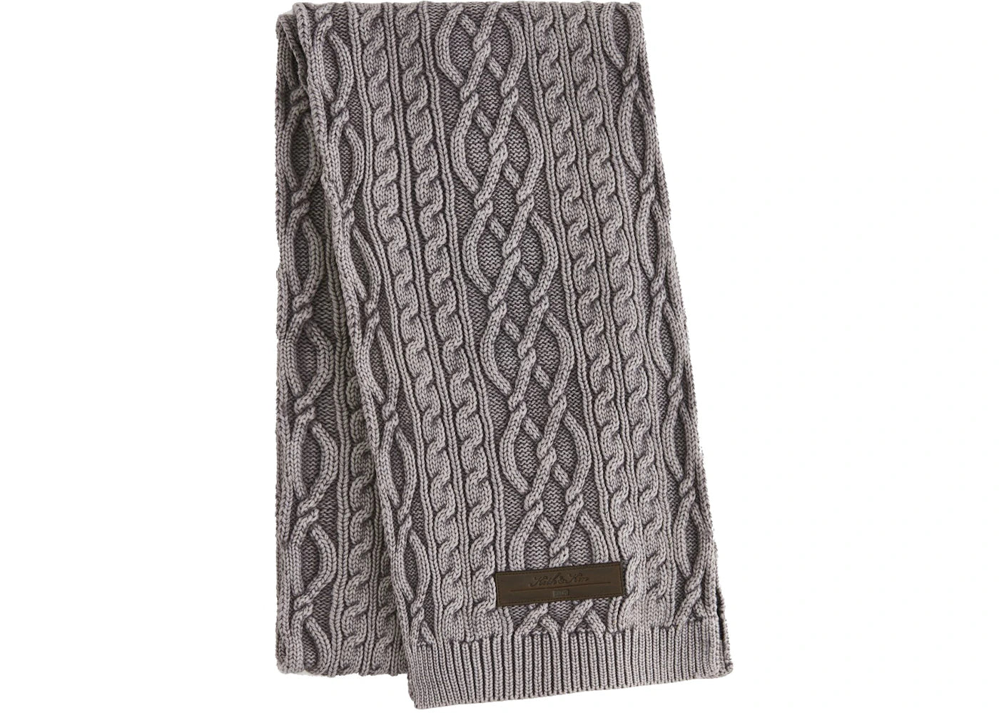 Kith Cable Knit Scarf Quicksand