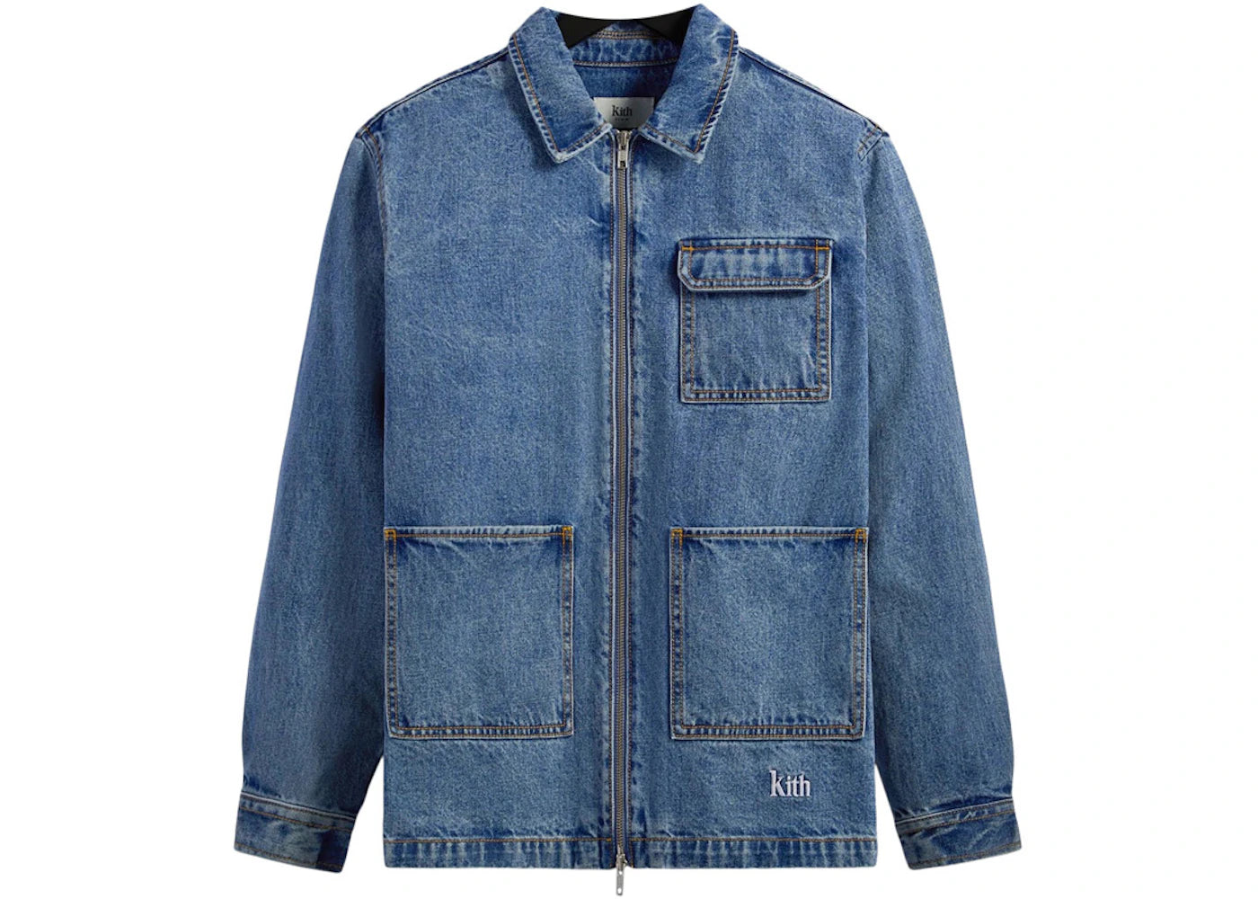 Kith Caldwell Denim Shirt Indigo