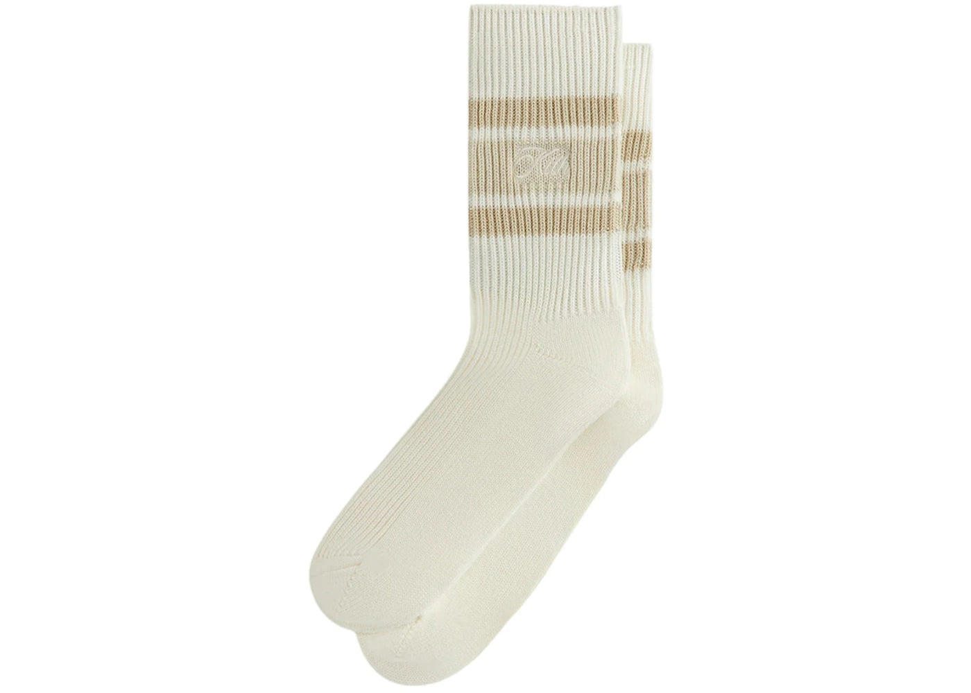 Kith Calf Stripe Relaxed Crew Sock Silk