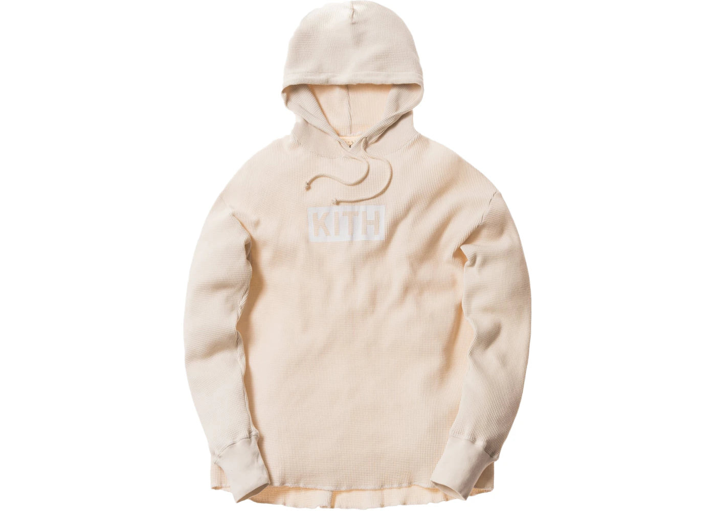 Kith Calux Waffle Hoodie Natural