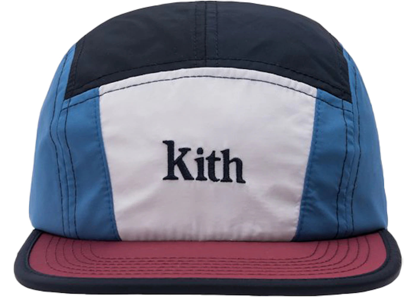 Kith Camper Panel Cap Navy/Light Blue