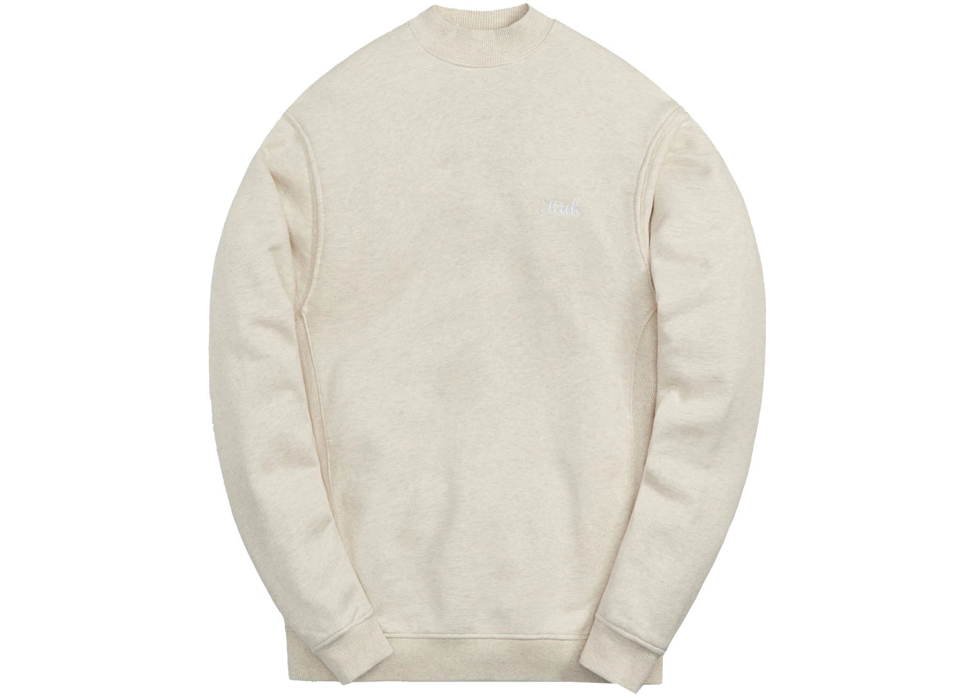 Kith Carlisle Mockneck Sweatshirt Heather Oatmeal