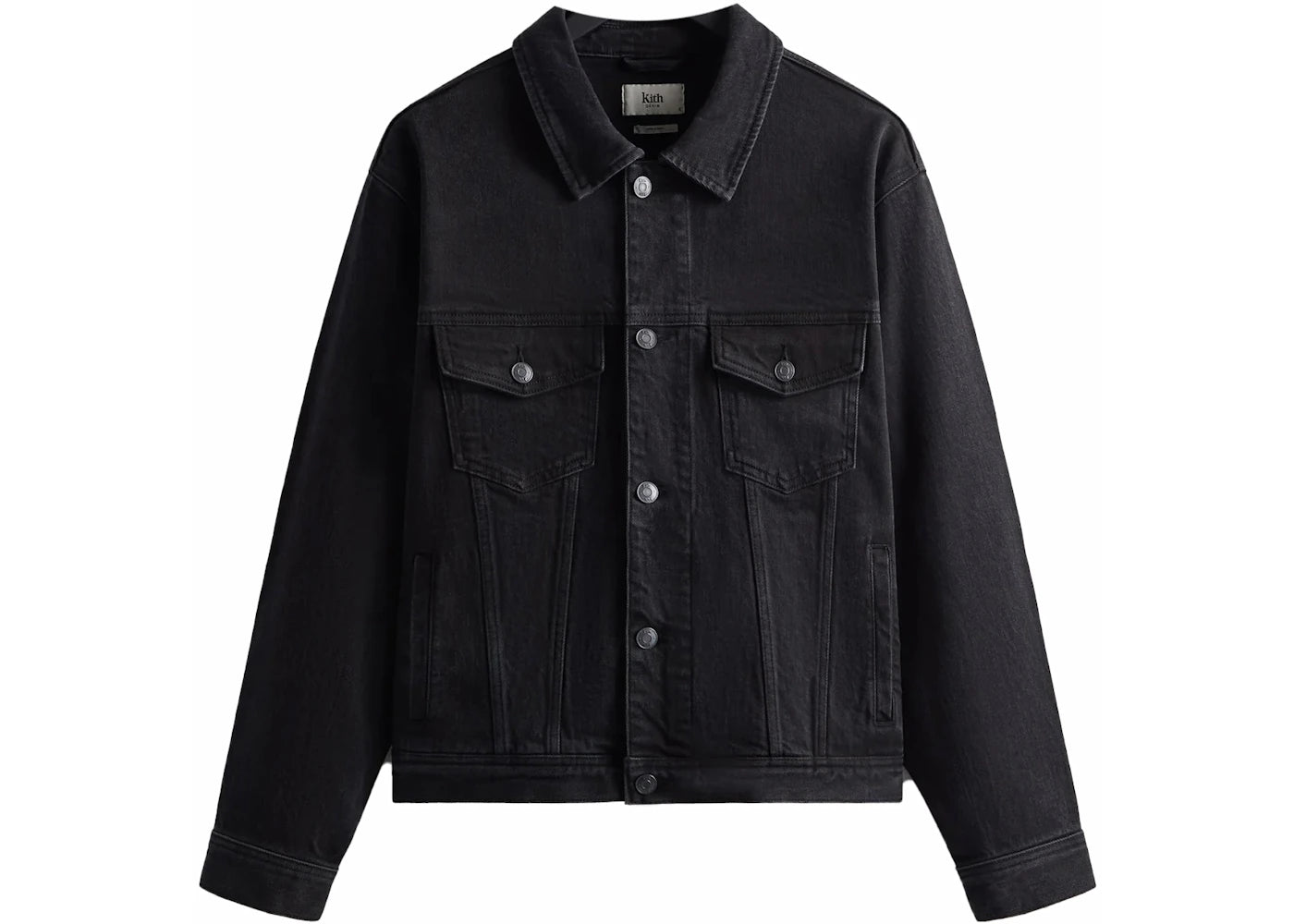 Kith Centre Denim Jacket Black