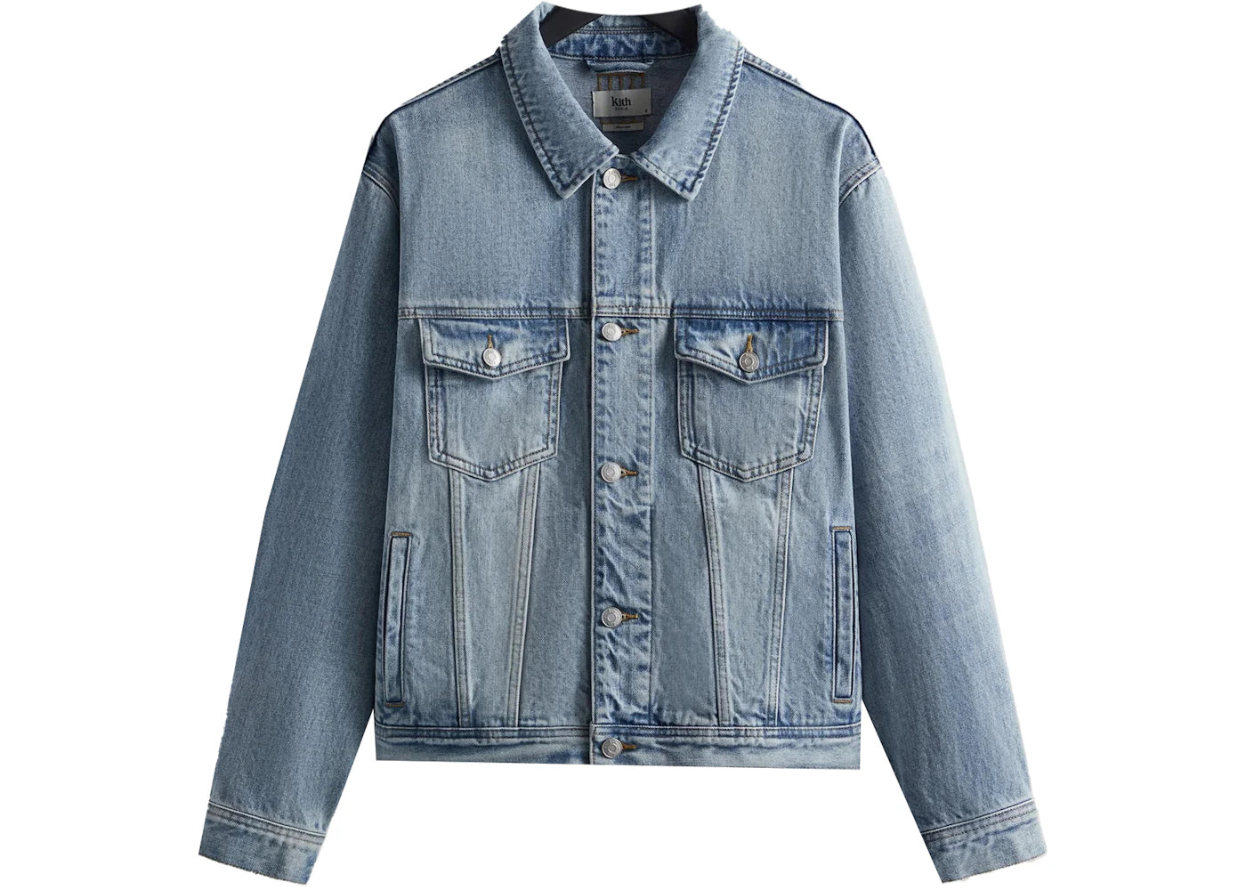 Kith Centre Denim Jacket Light Indigo