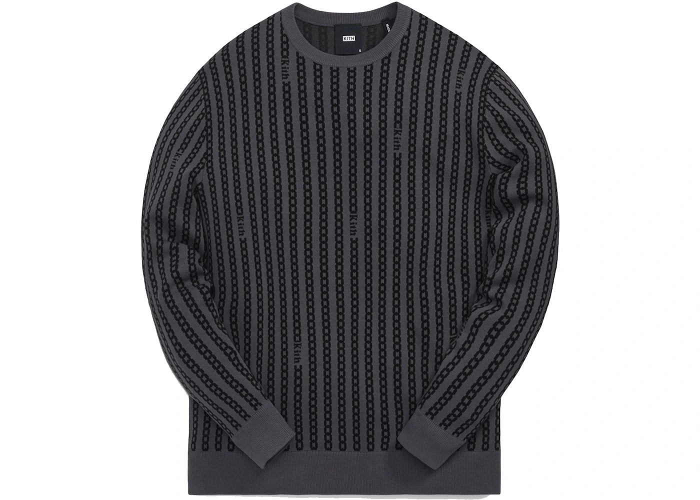 Kith Chain Link Tilden Sweater Shadow