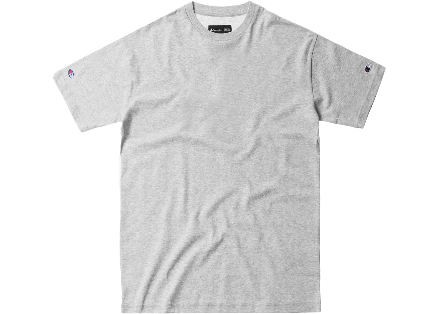 Kith Champion C Patch Tee Heather Grey