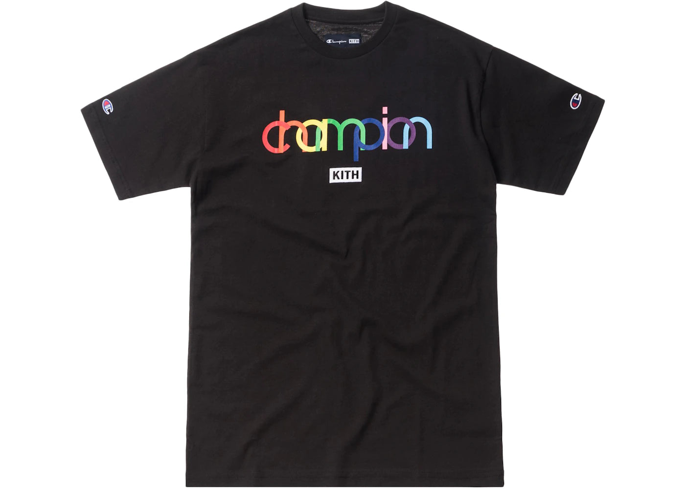 Kith Champion Double Logo Tee Black