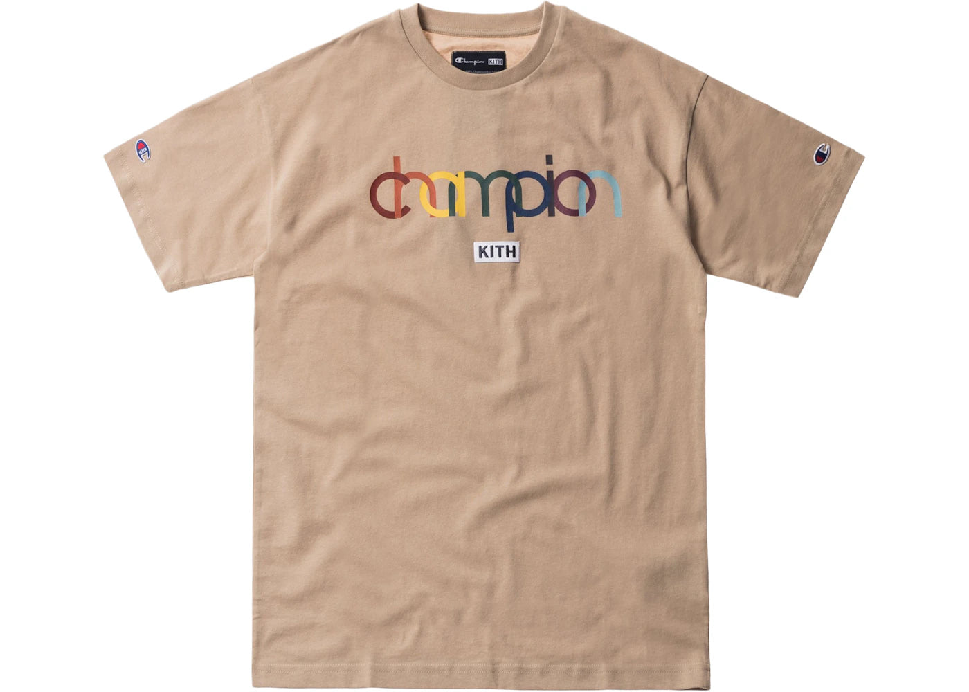 Kith Champion Double Logo Tee Sand