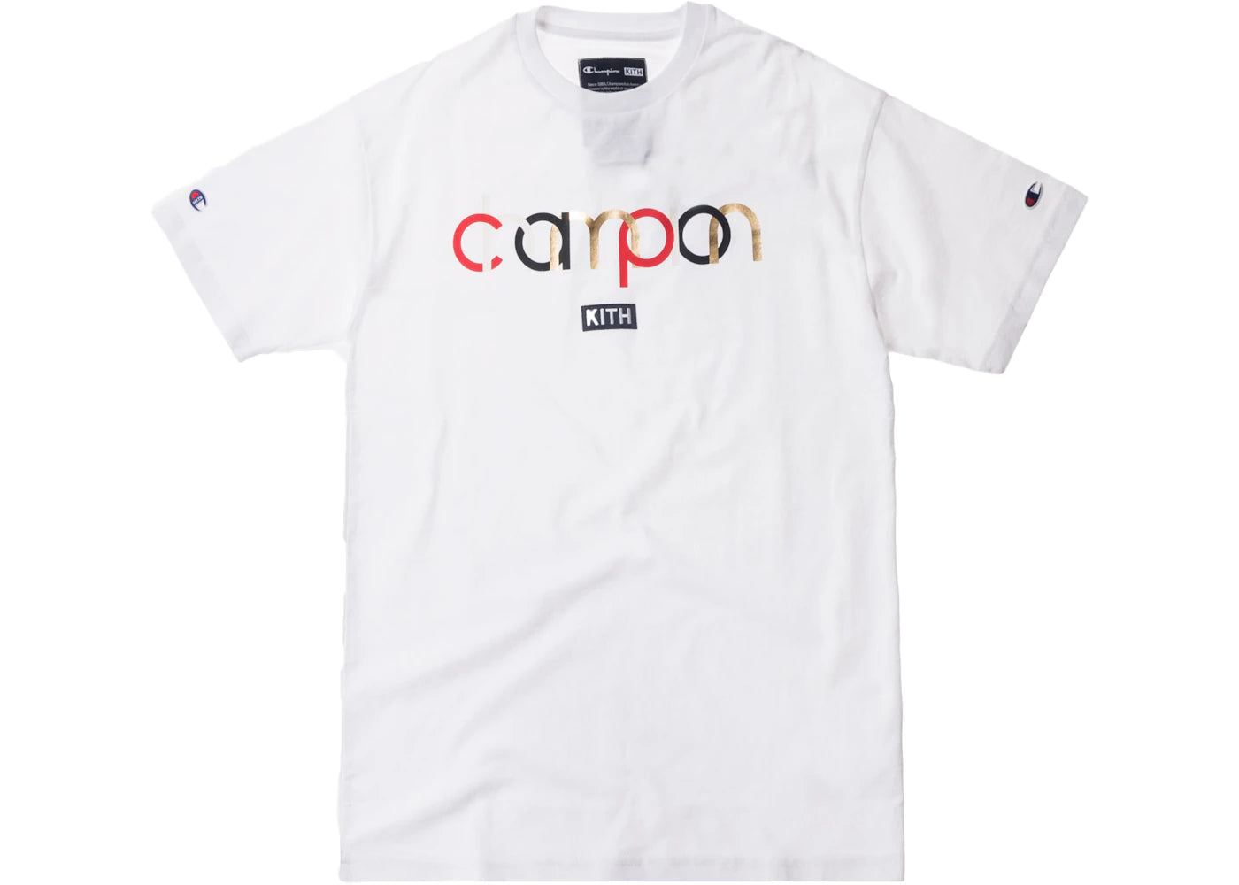 Kith Champion Double Logo Tee White