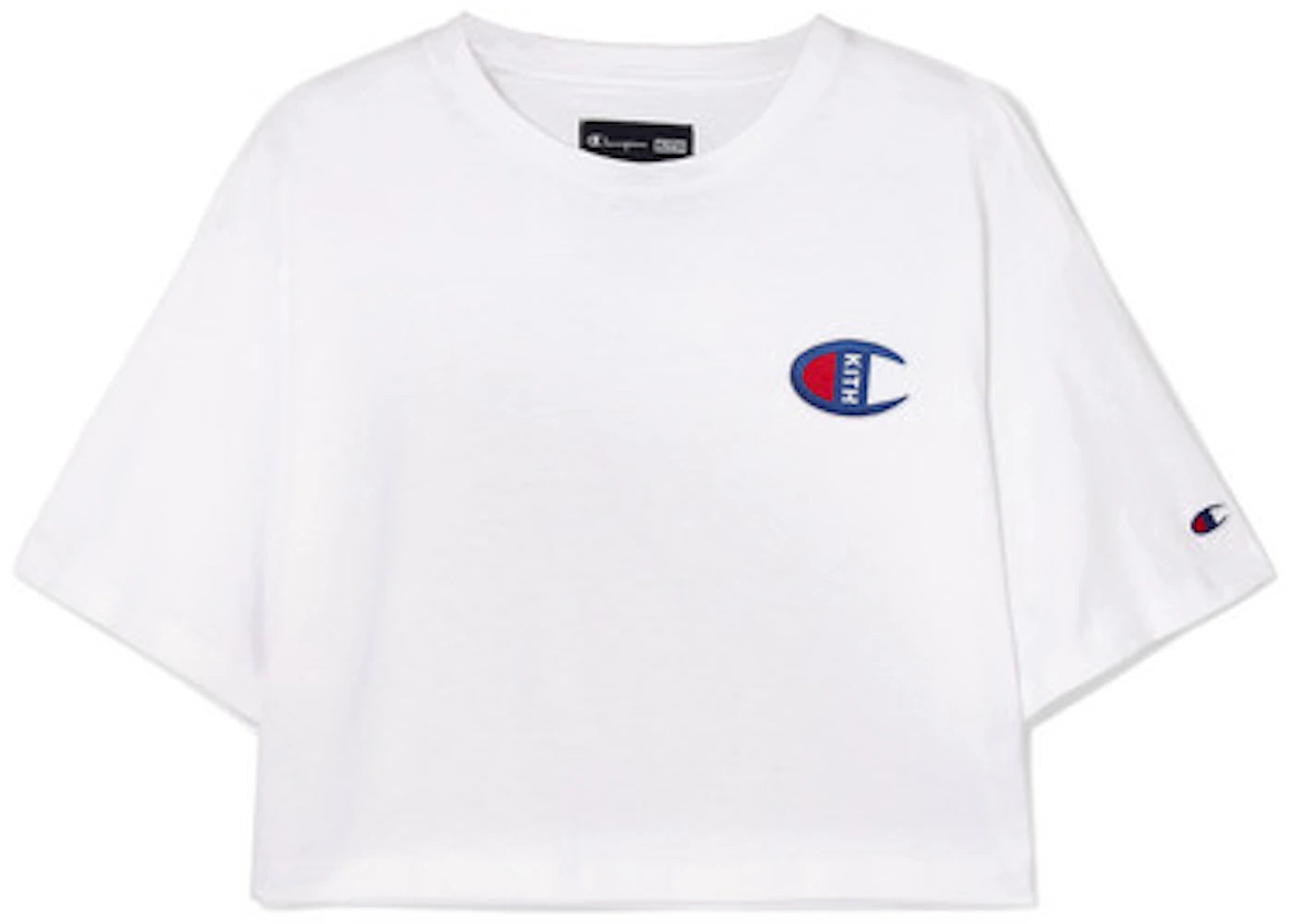 Kith Champion Grace Cropped Tee White