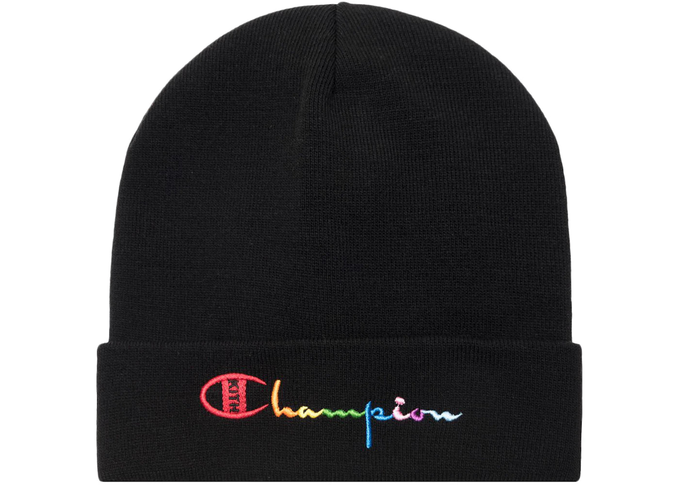 Kith Champion Logo Beanie Black