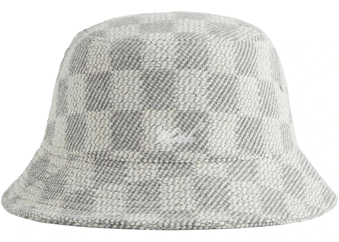 Kith Check Boucle Dawson Bucket Hat Steel