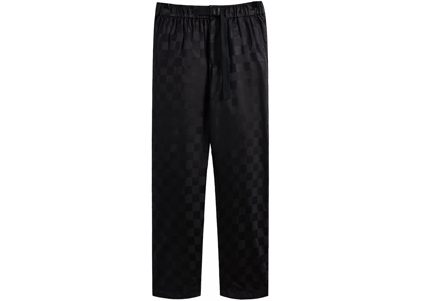 Kith Checkered Satin Davon Pant Black