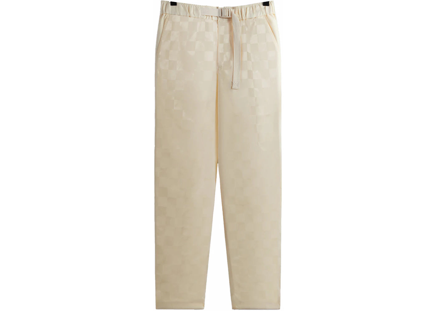 Kith Checkered Satin Davon Pant Sandrift