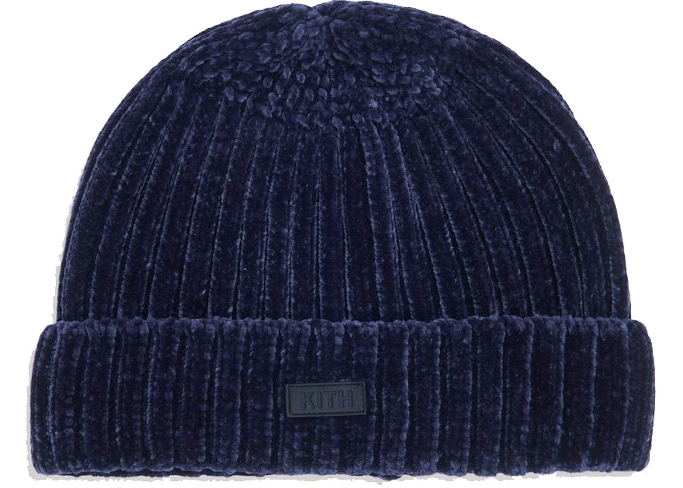 Kith Chenille Beanie Navy