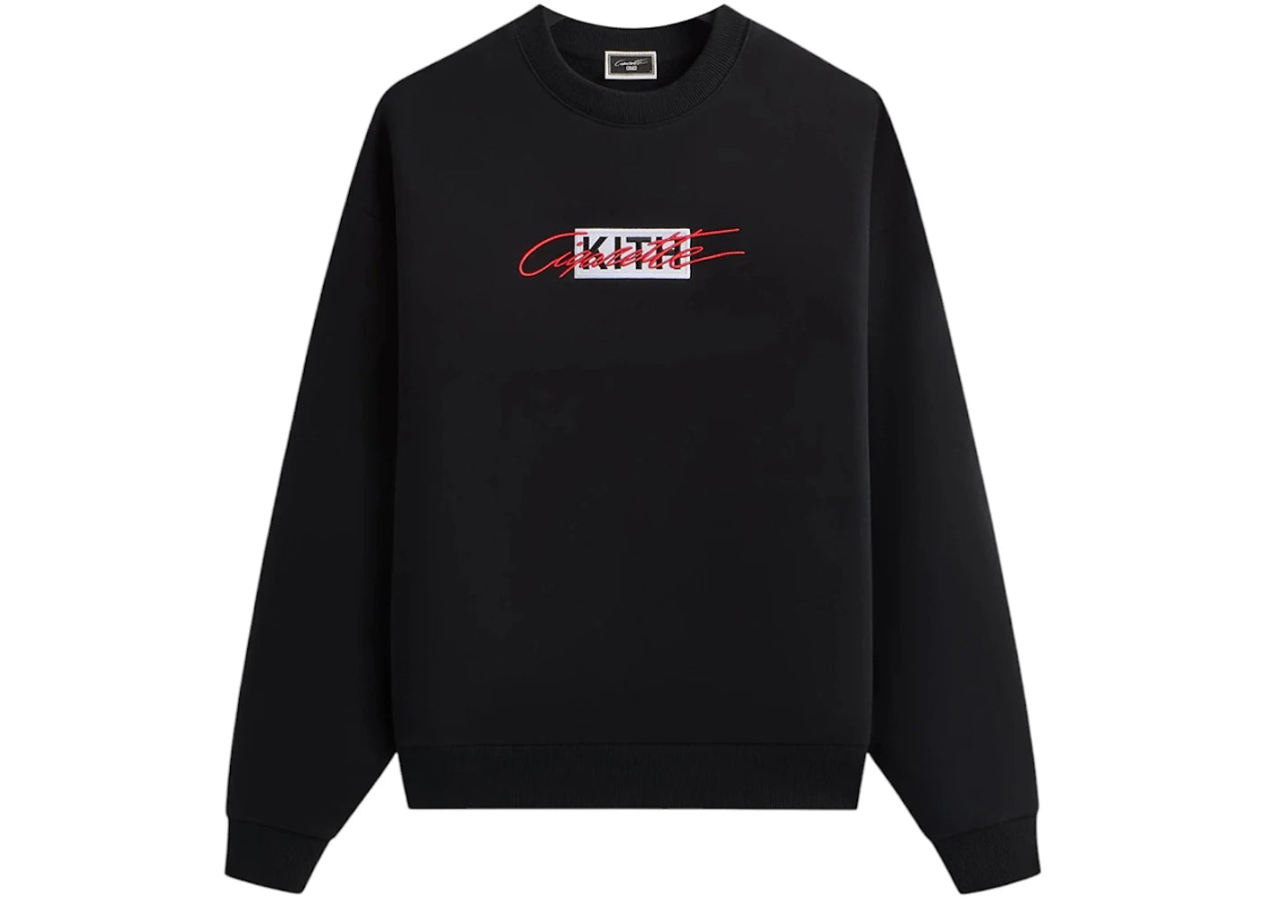 Kith Cigarette Racing Legend Nelson Crewneck Black