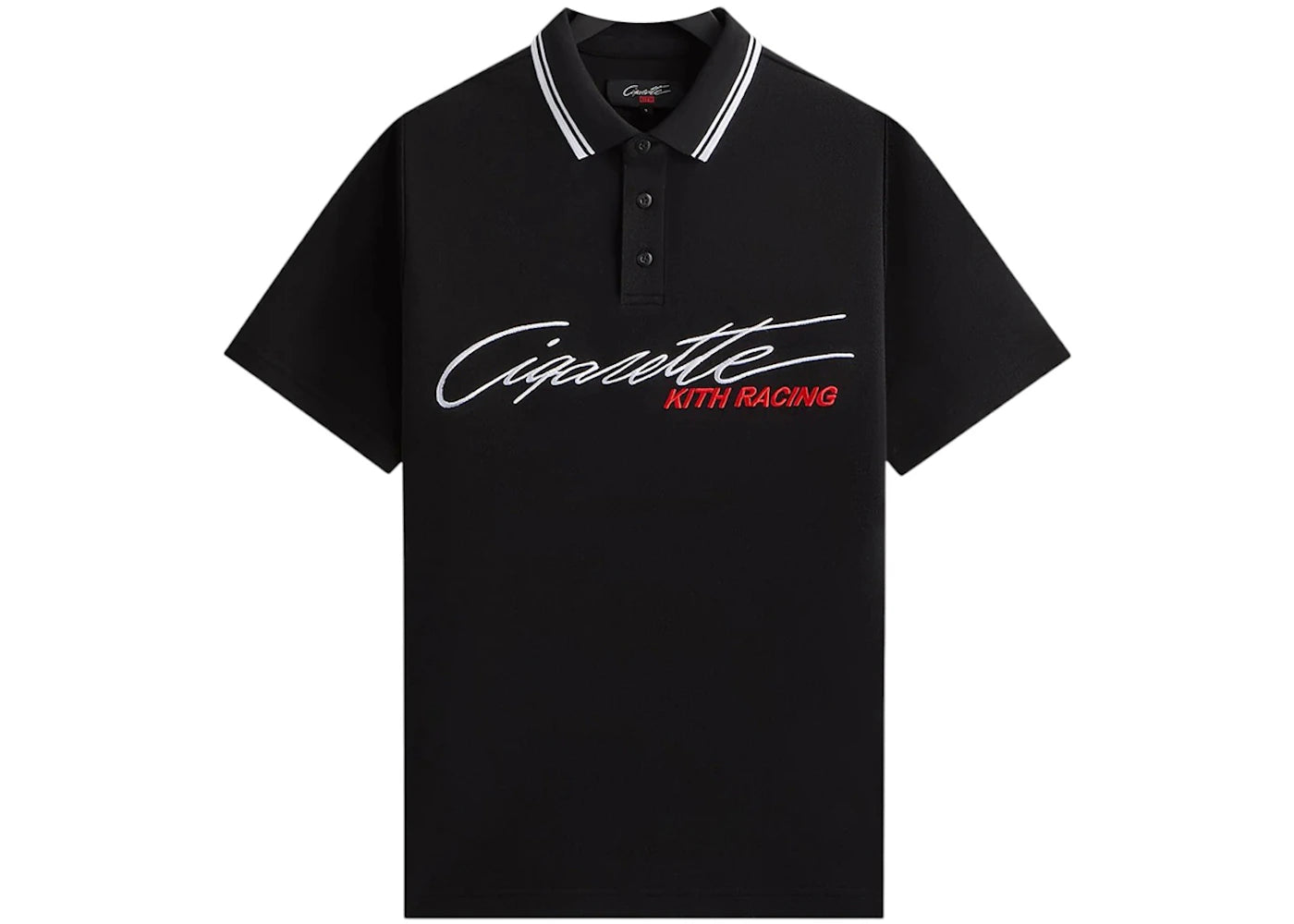 Kith Cigarette Racing Pique Polo Black