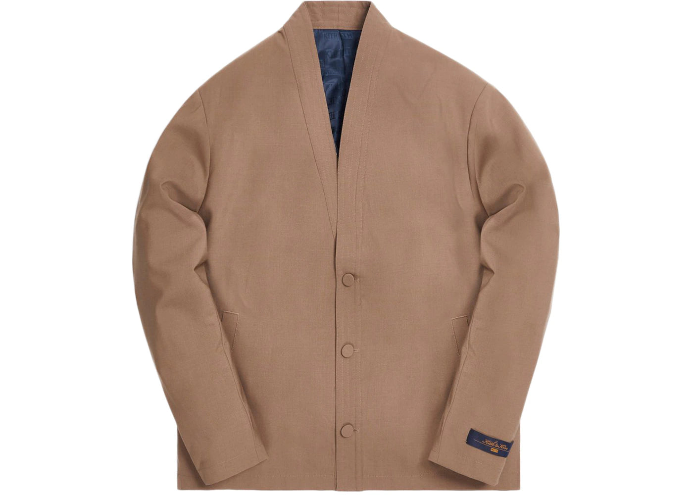 Kith Clarkson Kimono Blazer Dark Tan