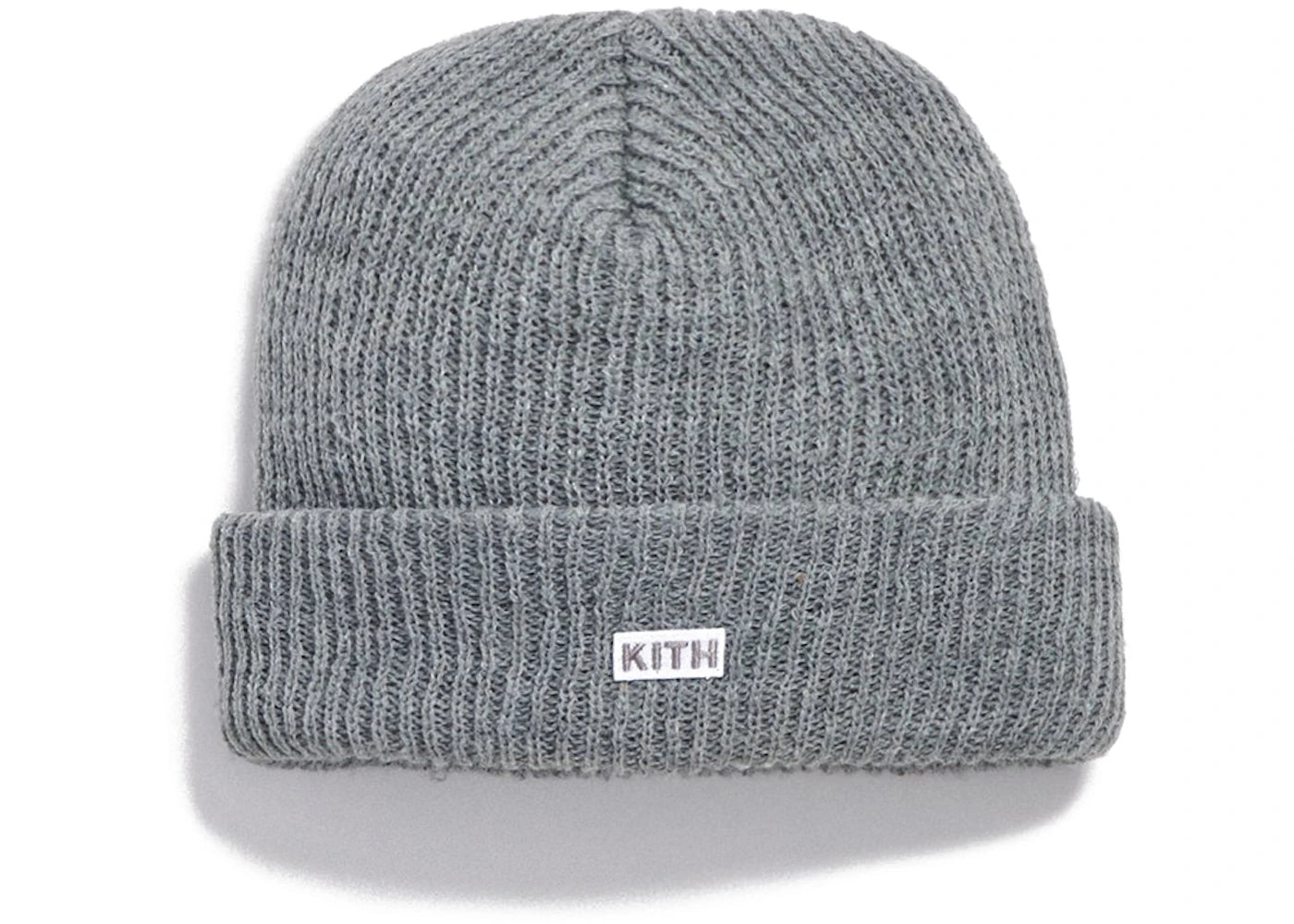 Kith Classic Beanie Light Heather Grey