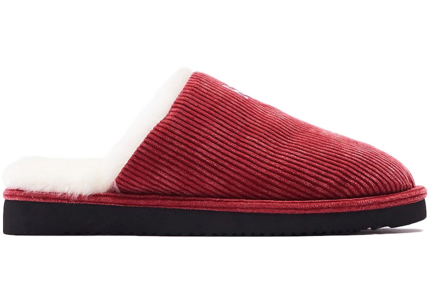 Kith Classic Cord Slipper Red