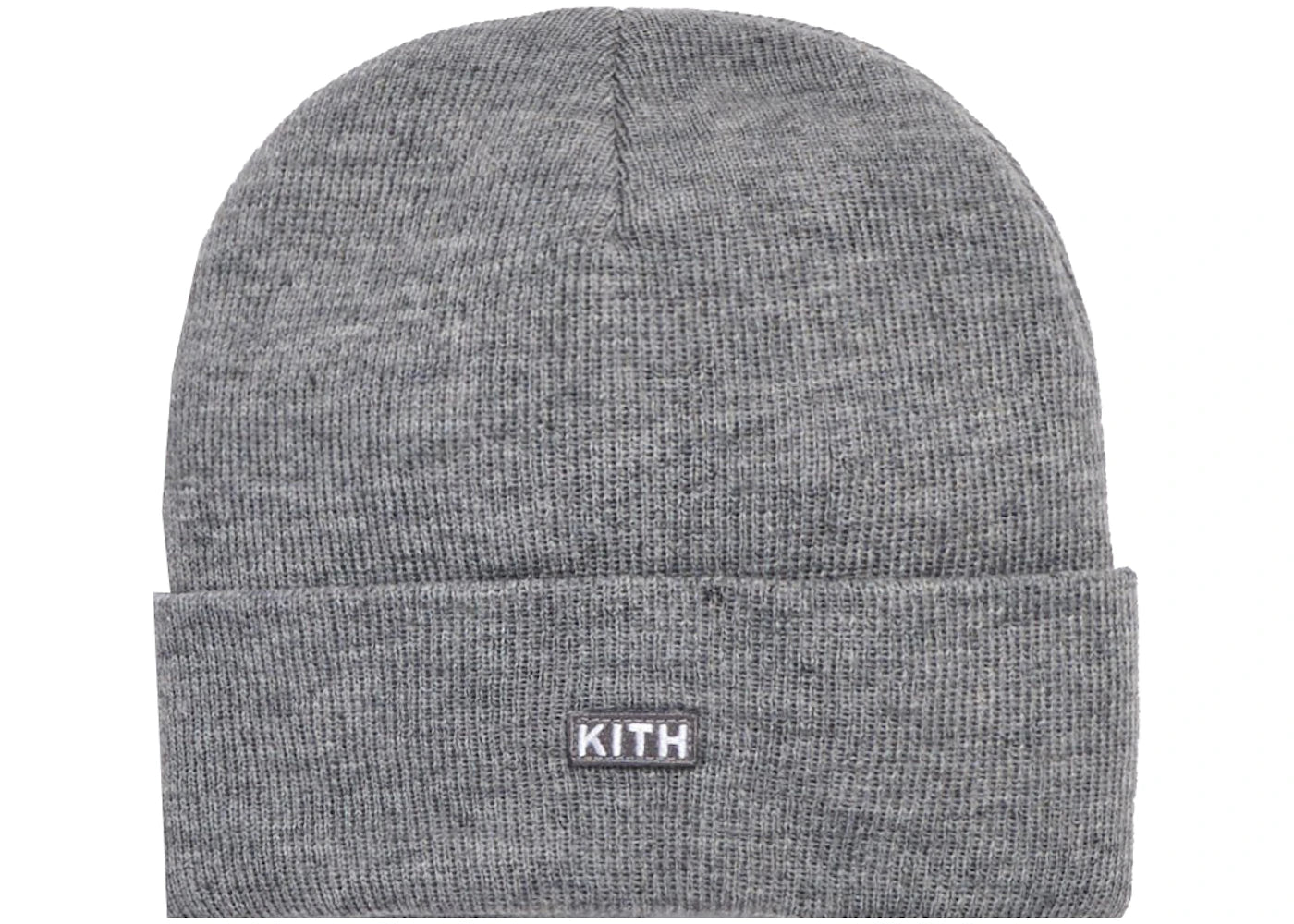 Kith Classic Dock Beanie Light Heather Grey