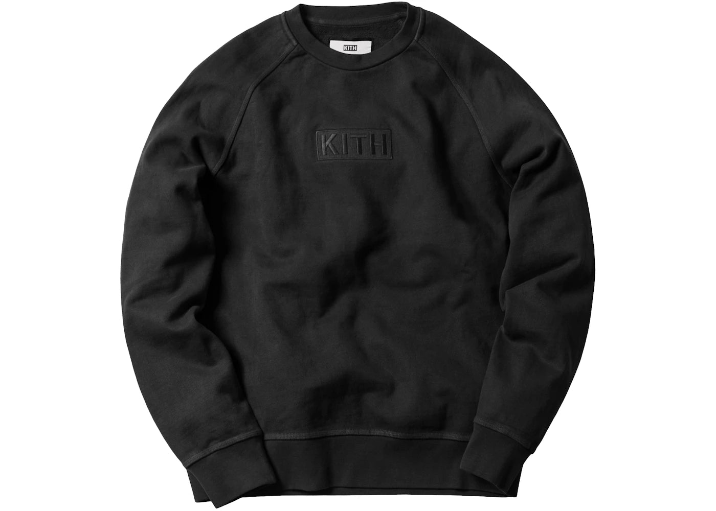 Kith Classic Logo Crewneck Triple Black