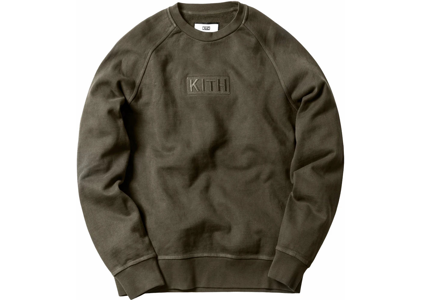 Kith Classic Logo Crewneck Olive