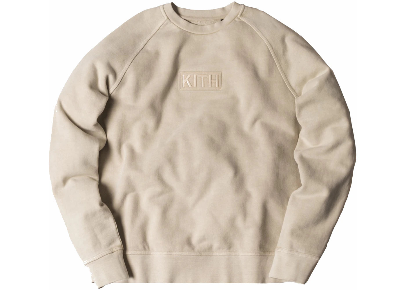 Kith Classic Logo Crewneck Sand