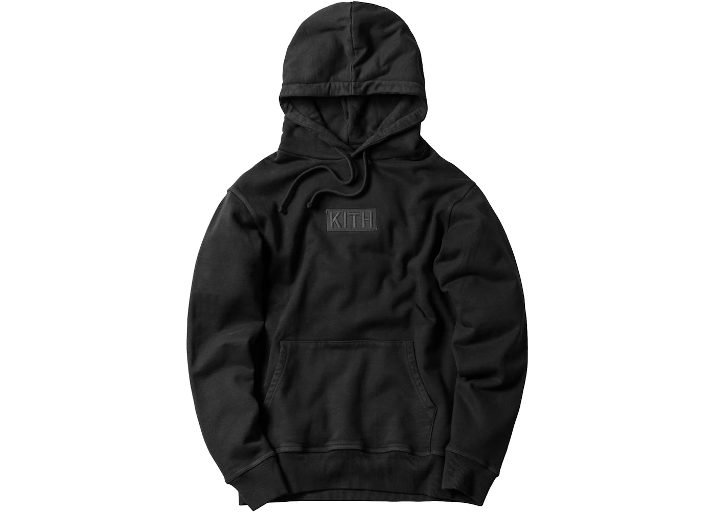 Kith Classic Logo Hoodie Triple Black