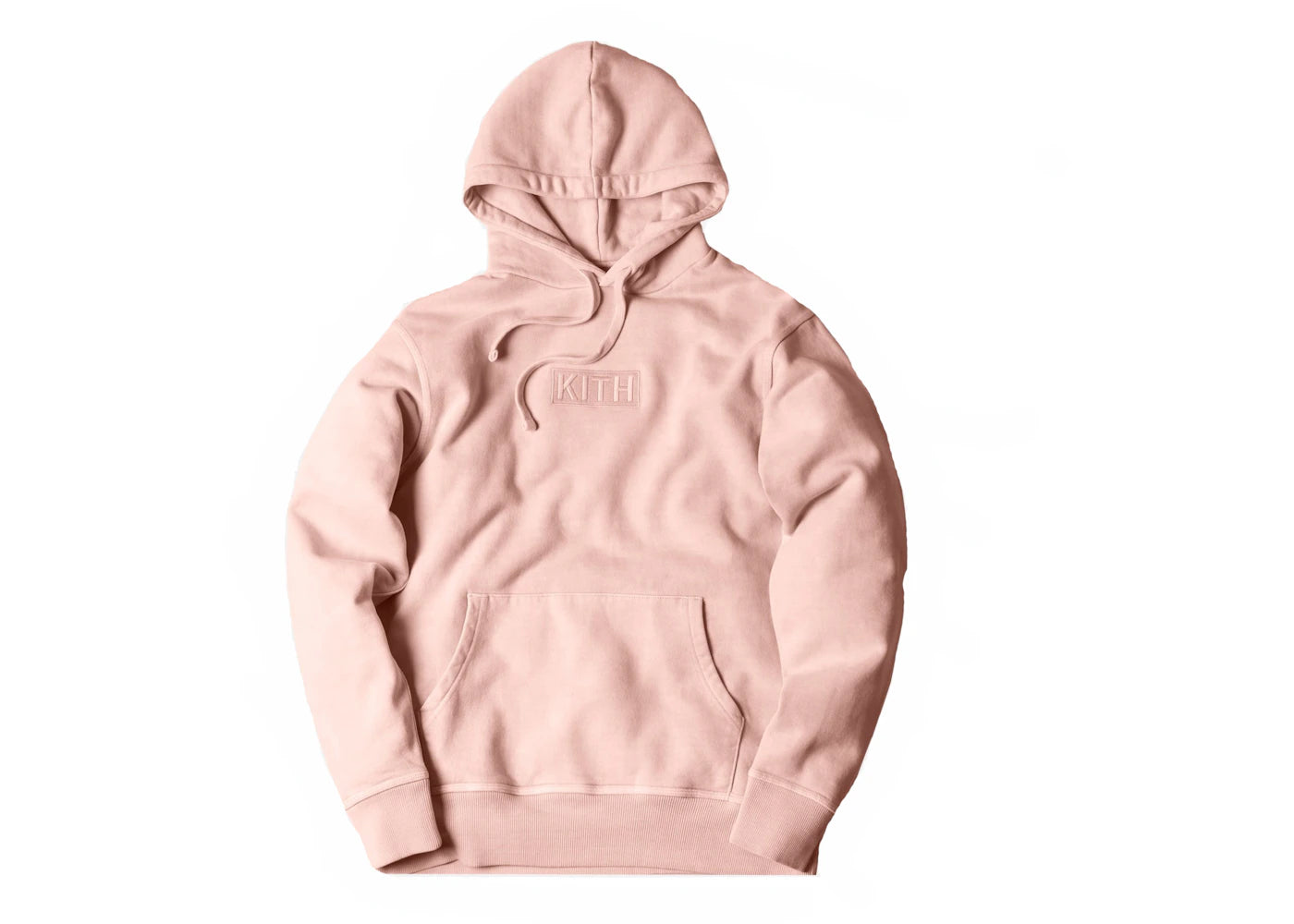 Kith Classic Logo Hoodie Pink