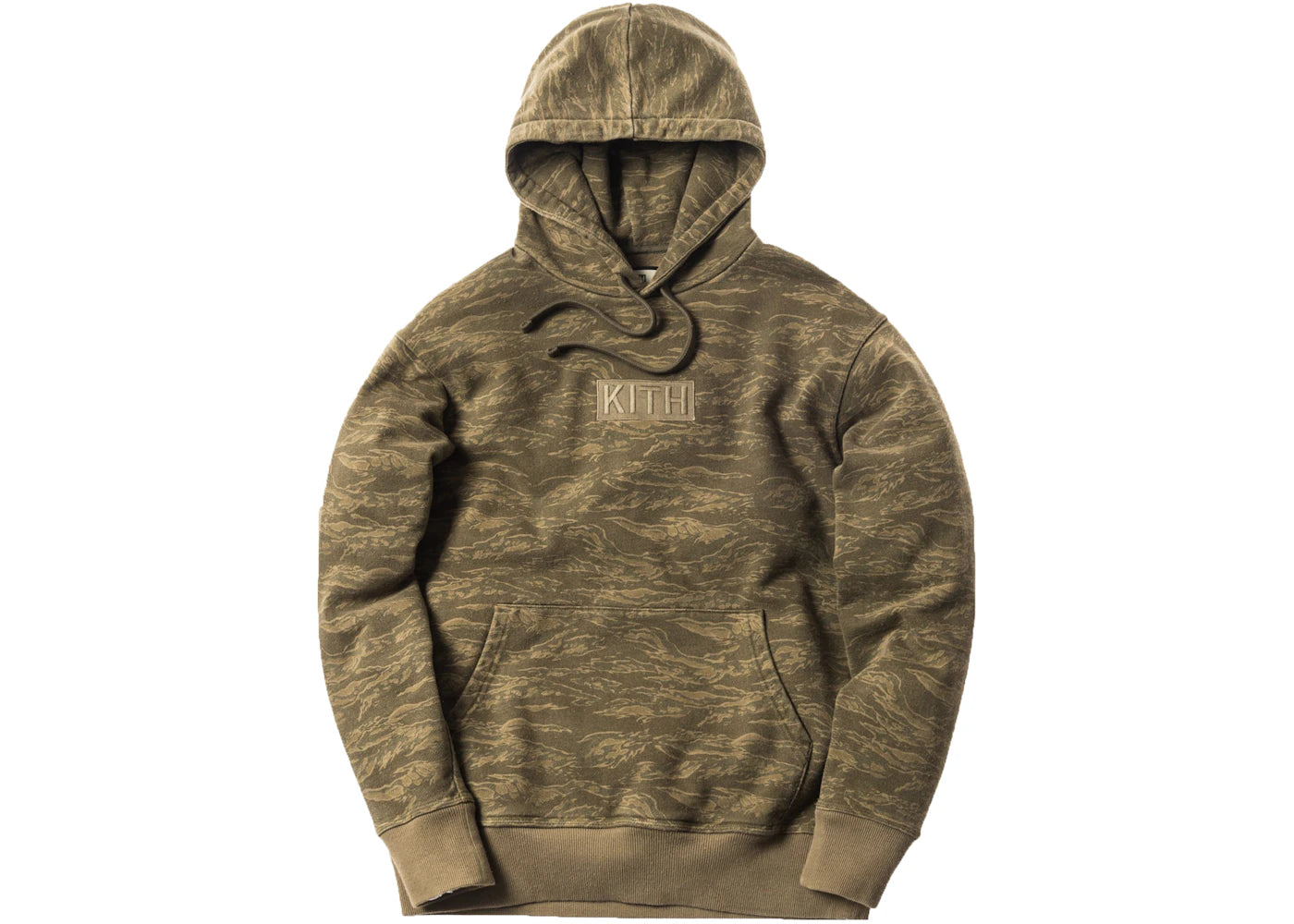 Kith Classic Logo Hoodie Tiger Camo