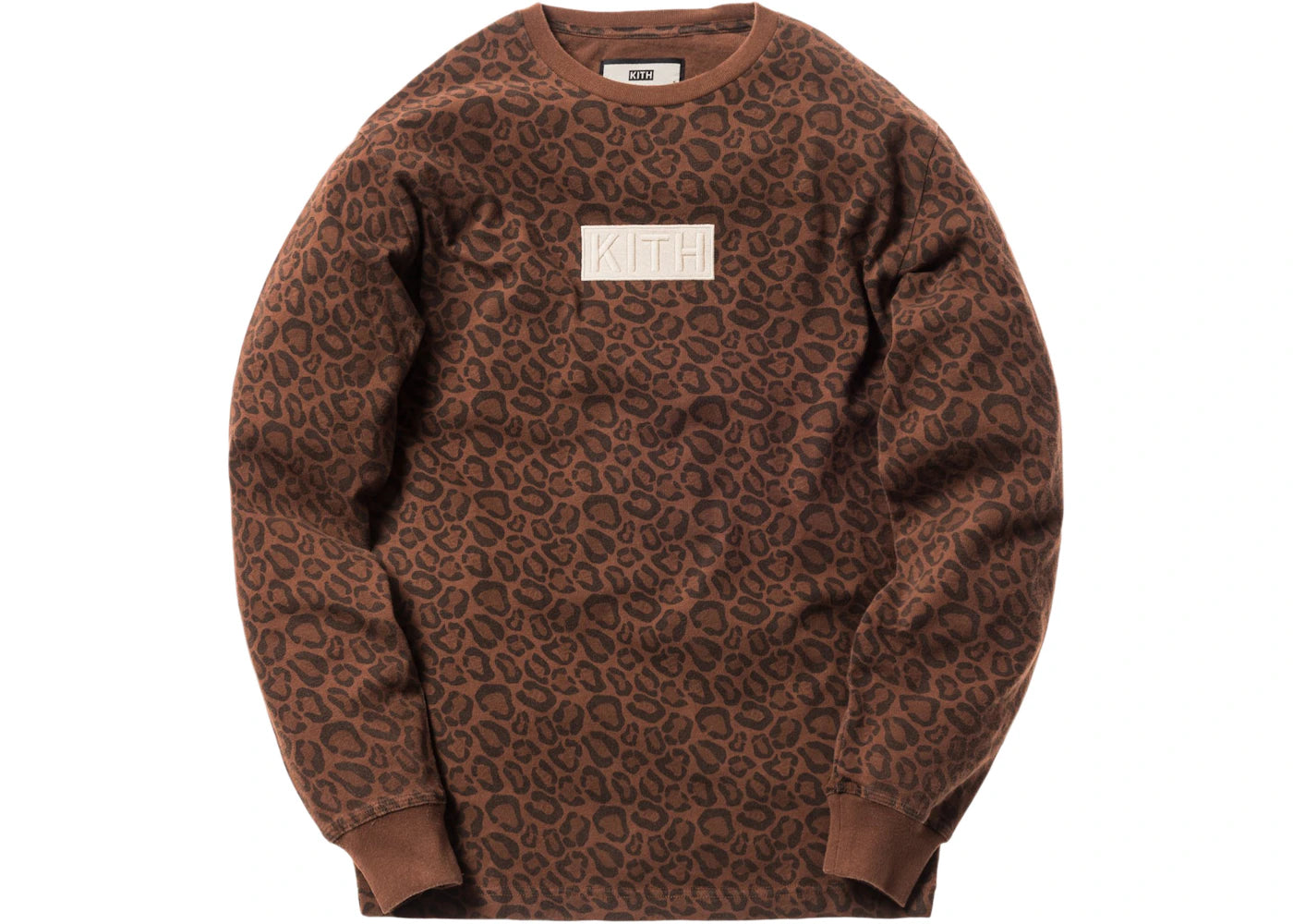 Kith Classic Logo LS Tee Cheetah