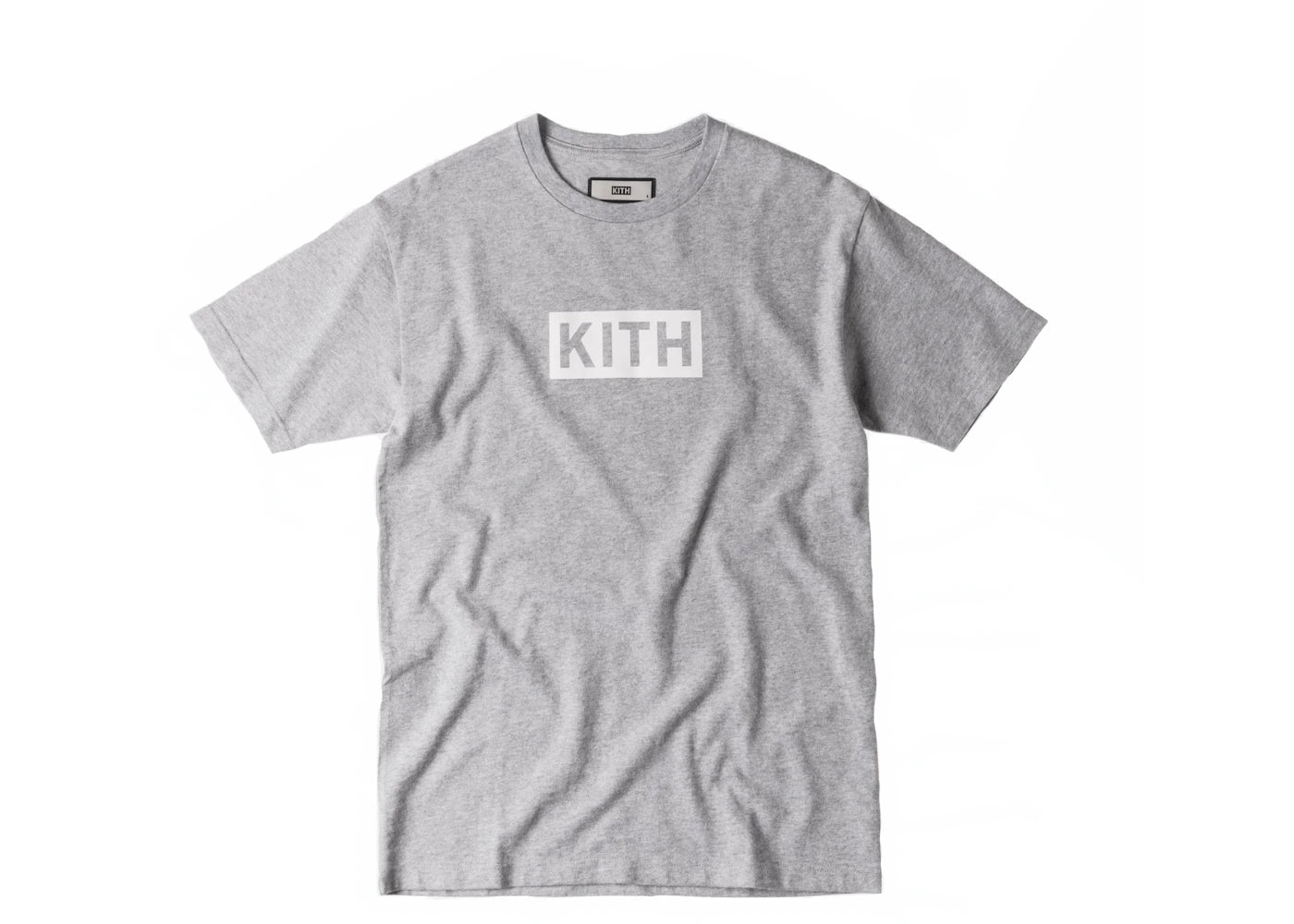 Kith Classic Logo Tee Heather Grey