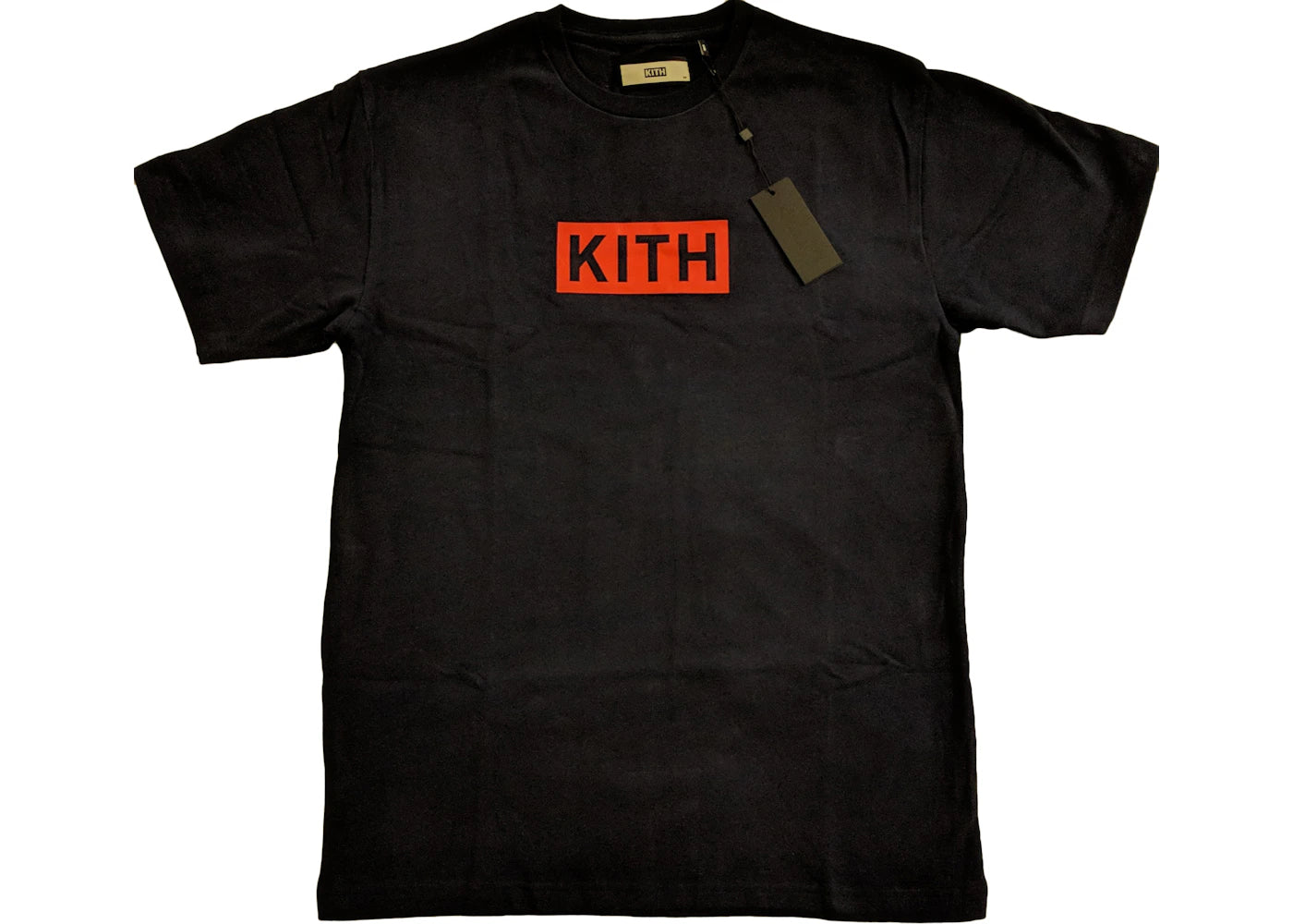 Kith Classic Logo Tee Navy/Red