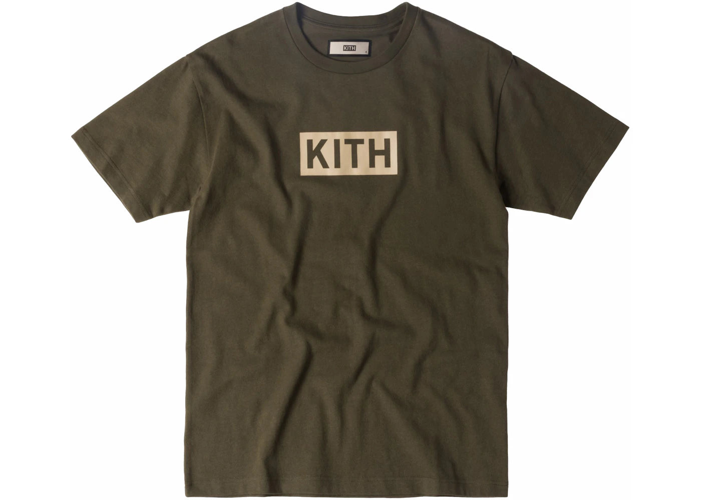 Kith Classic Logo Tee Olive