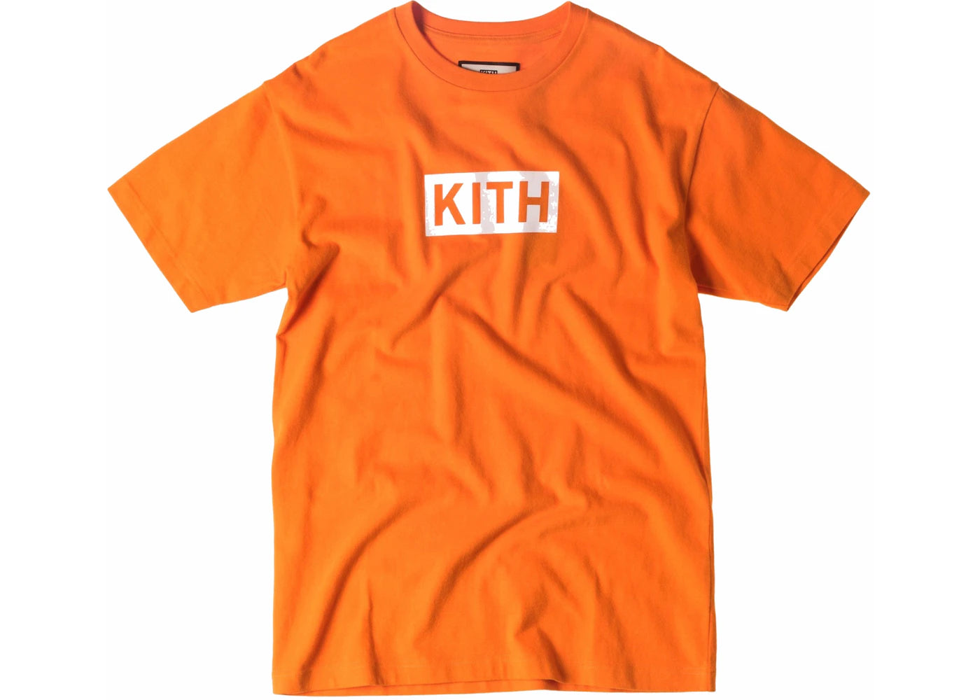 Kith Classic Logo Tee Orange