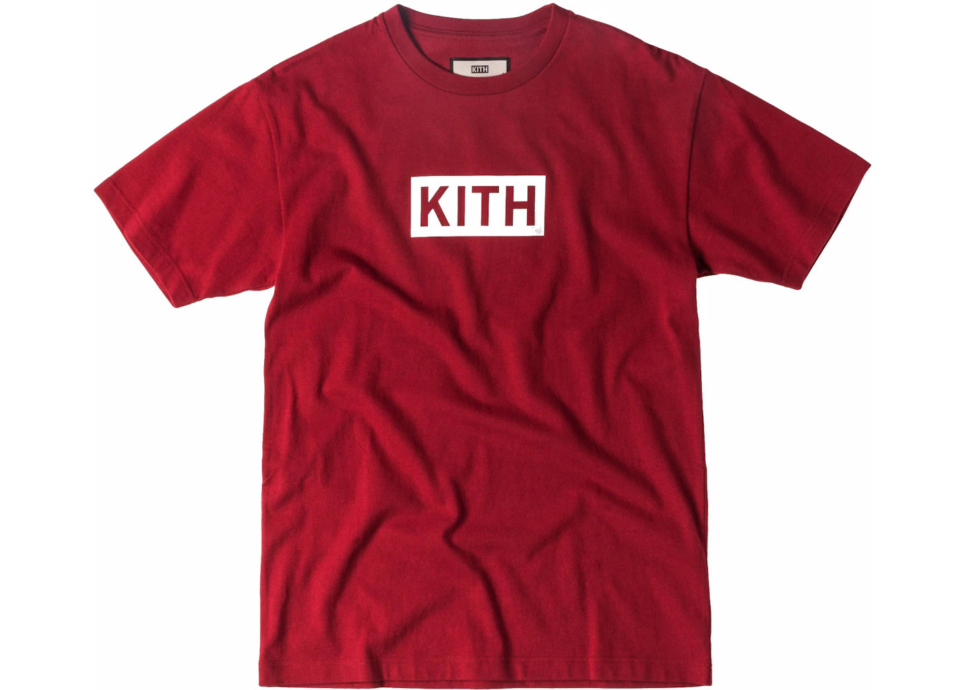 Kith Classic Logo Tee Red