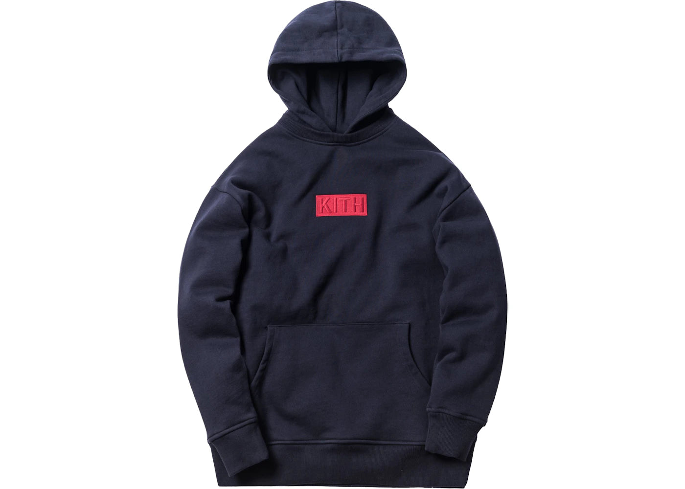 Kith Classic Logo Williams II Hoodie Navy