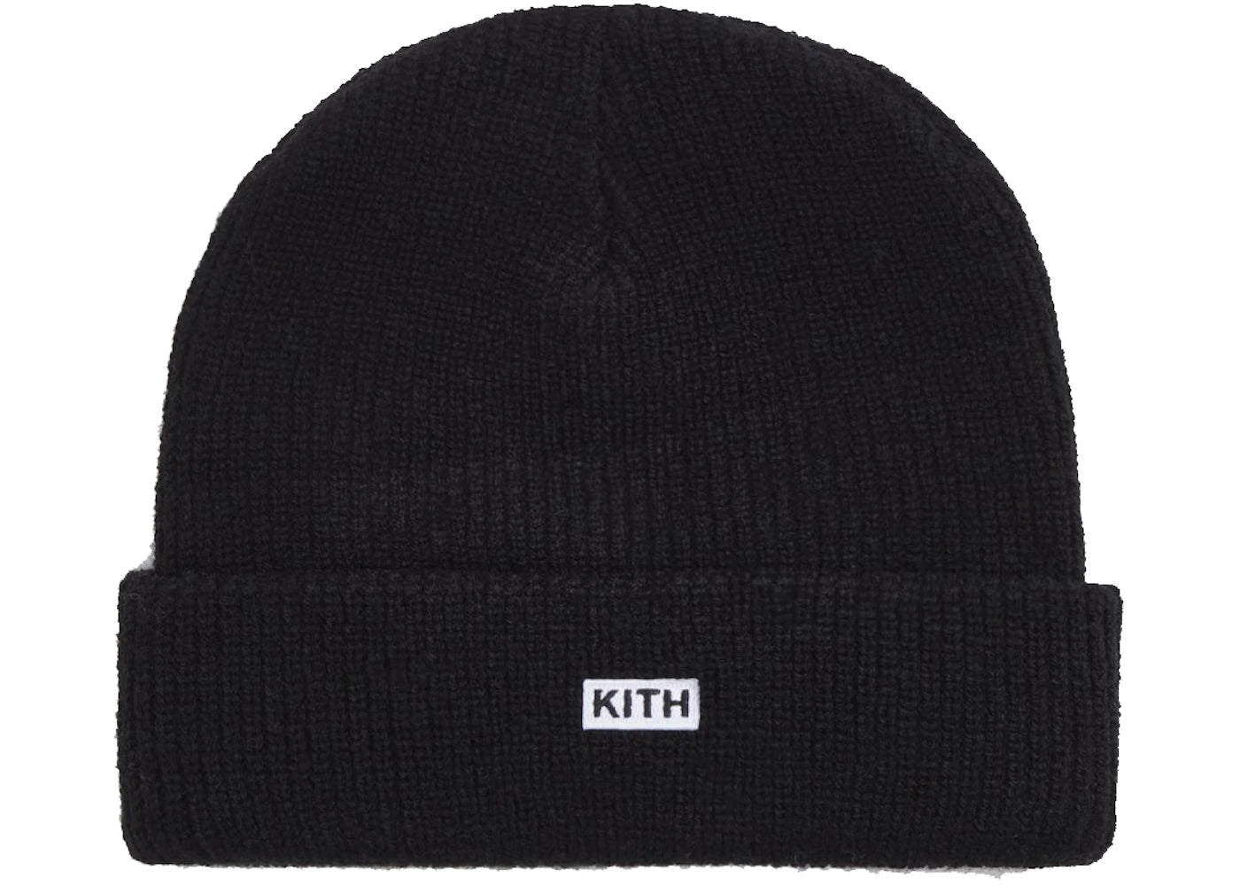 Kith Classic Rib Beanie Black