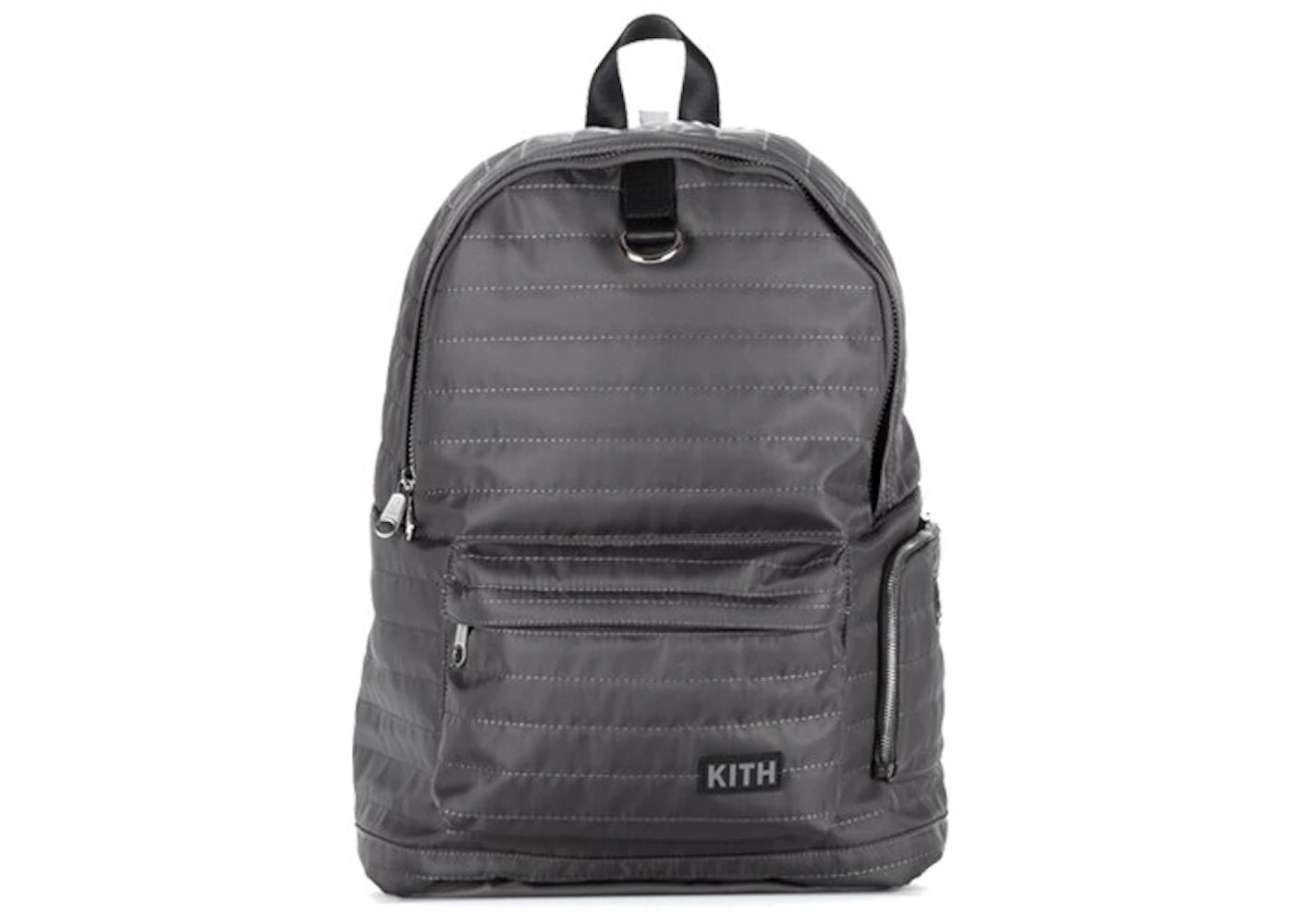 Kith Classics Quilted Backpack Grey