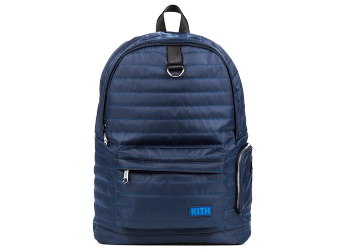 Kith Classics Quilted Backpack Navy