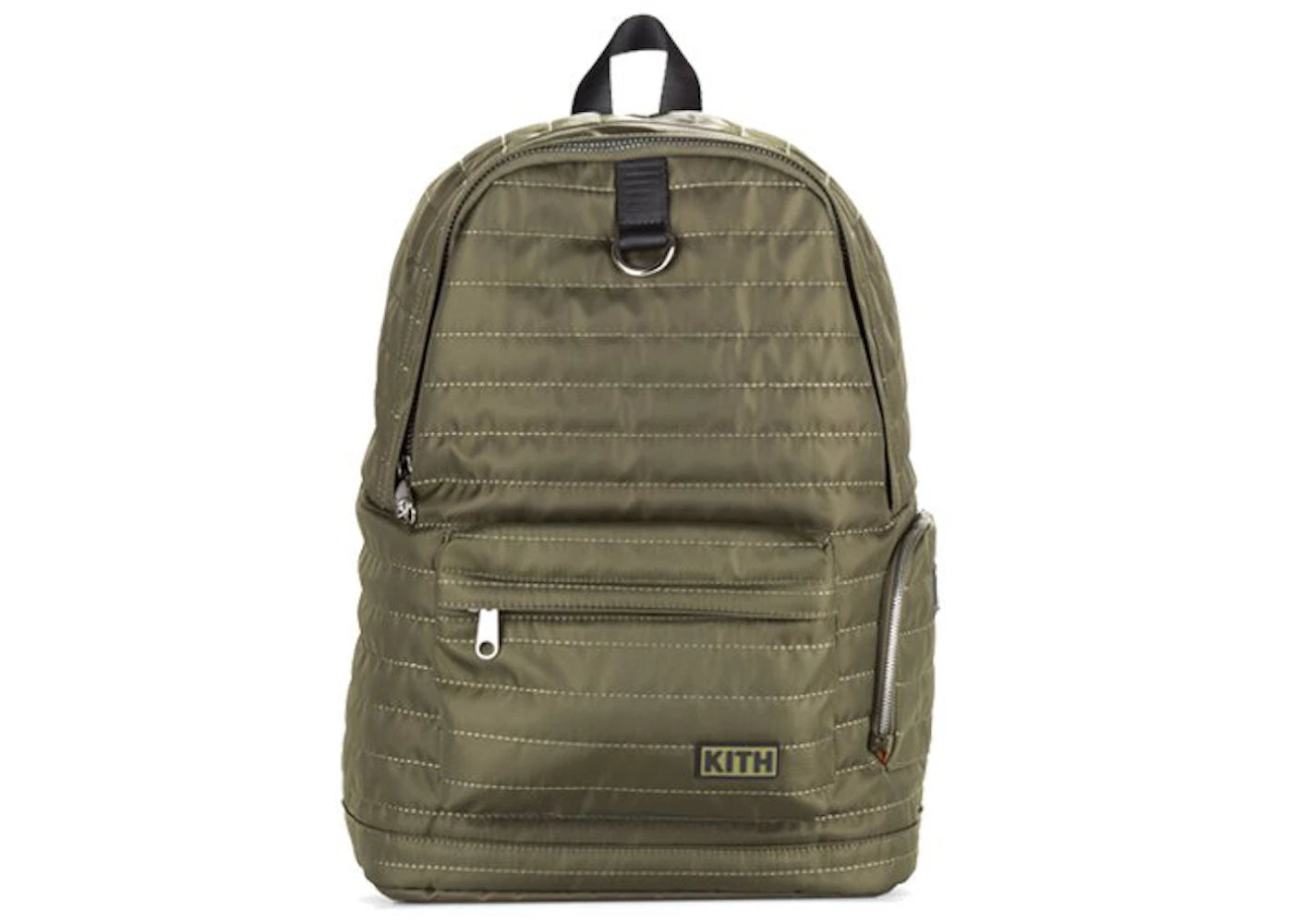 Kith Classics Quilted Backpack Olive