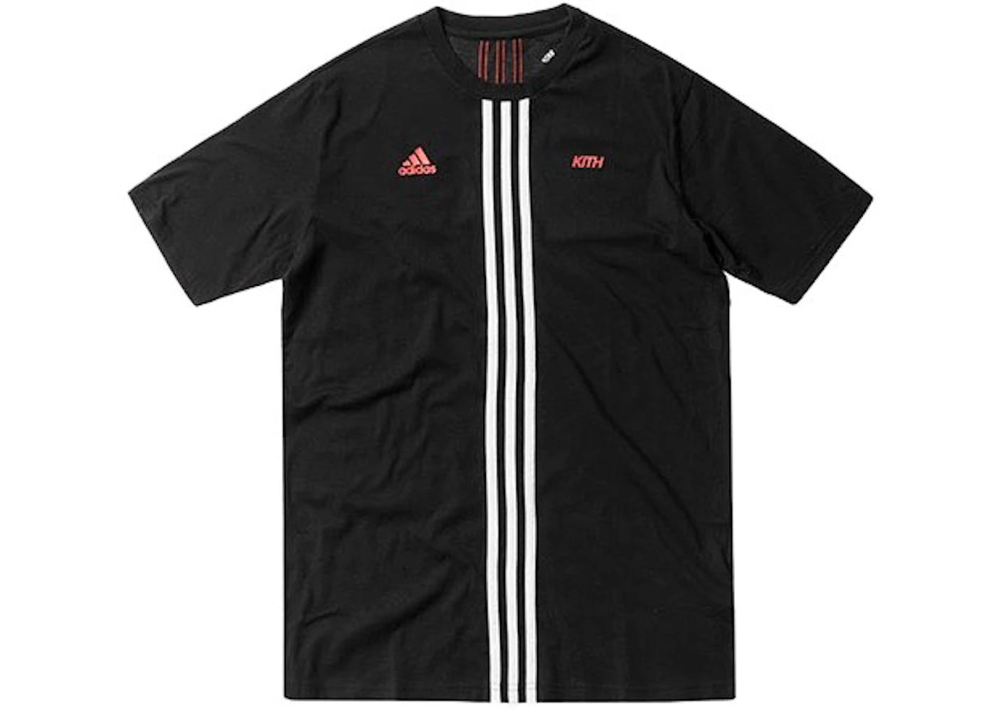 Kith Cobras Overlay Stripe Tee Black