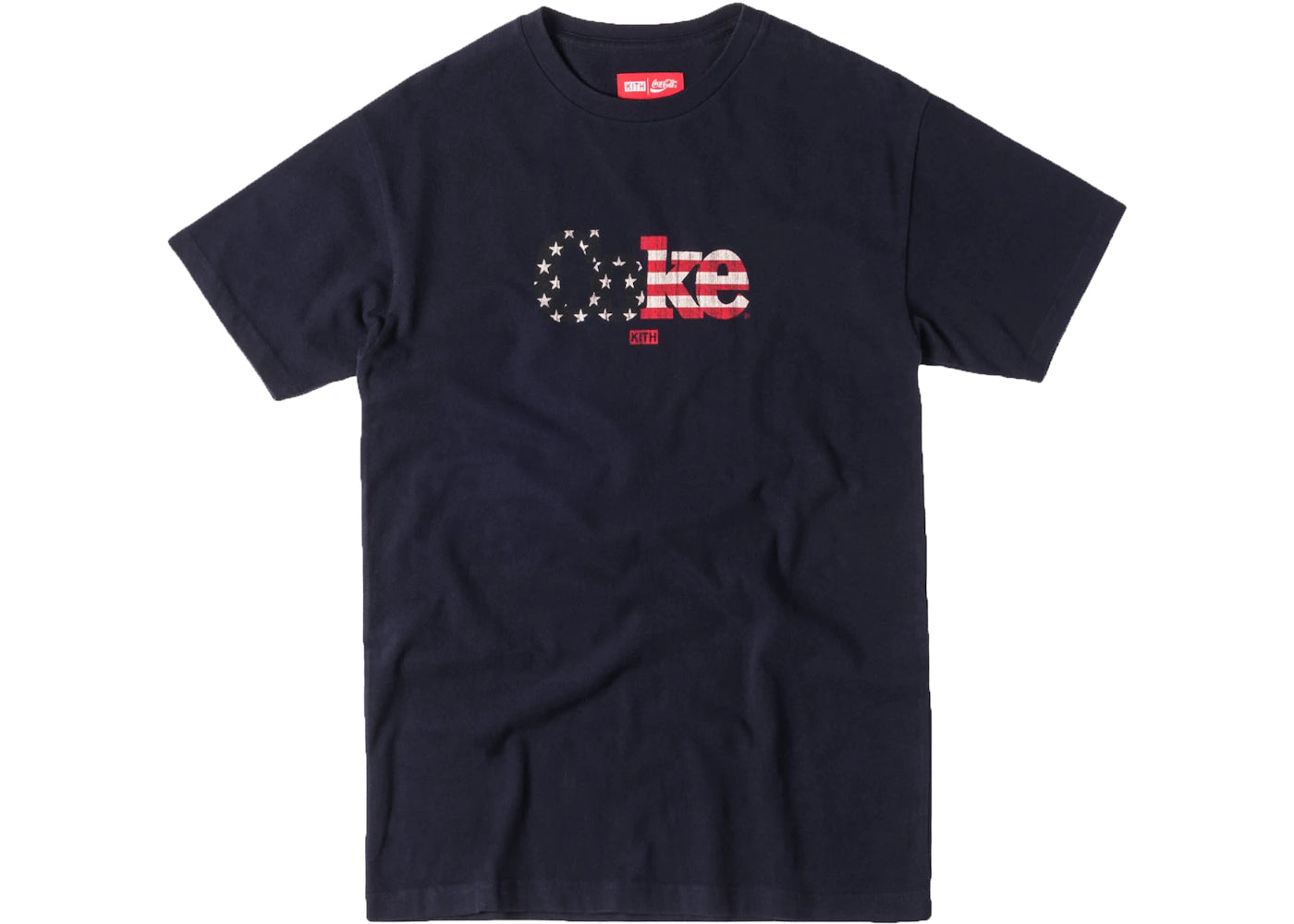 Kith Coca Cola All American Vintage Tee Navy